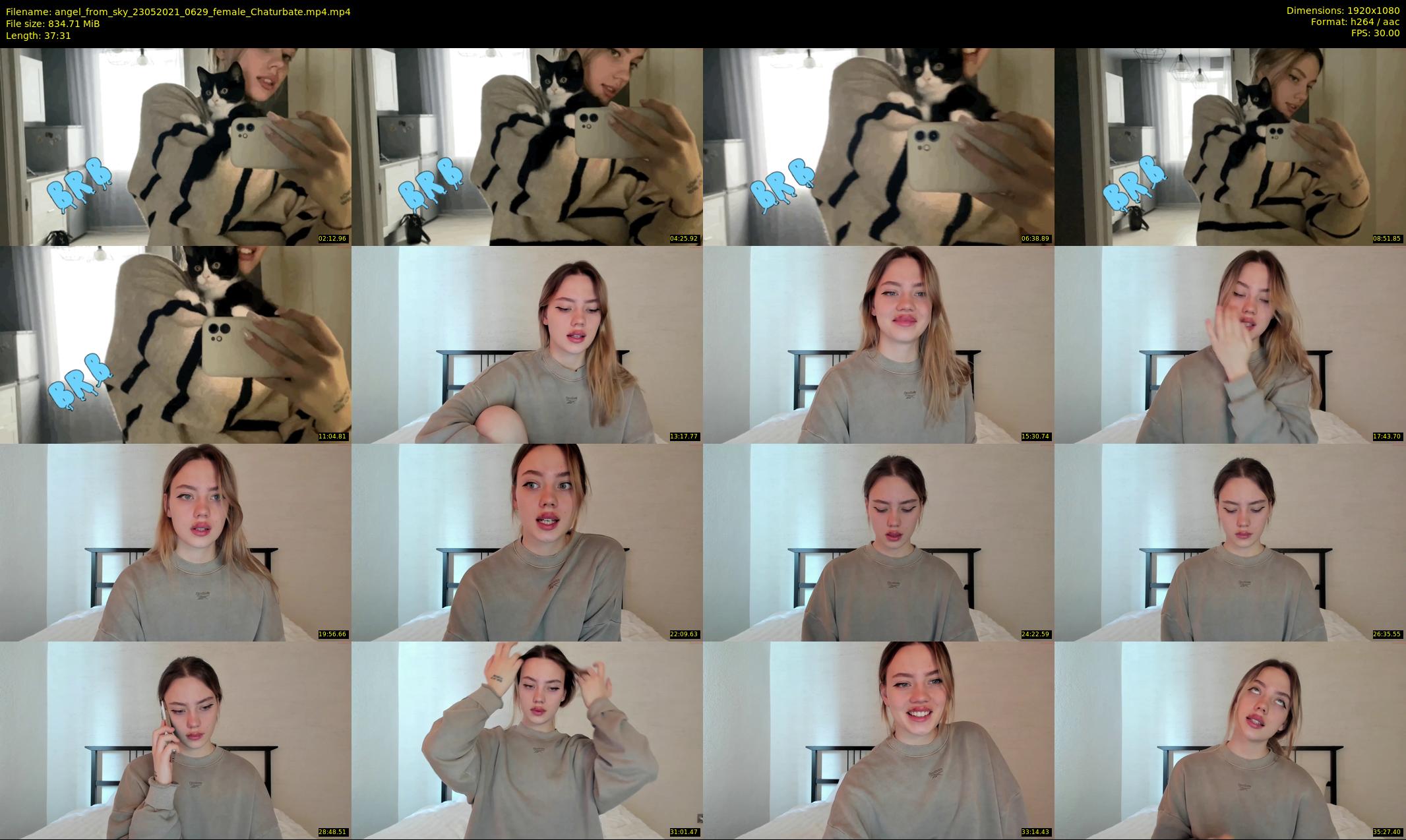 angel_from_sky — 38 minute Chaturbate female cam show recording, 1080p, May 23, 2021