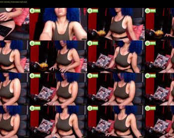 angelik_blue — 20 minute Chaturbate female cam show recording, 720p, May 23, 2021