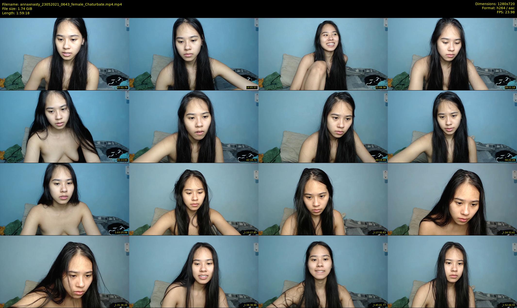 annaxnasty — 120 minute Chaturbate female cam show recording, 720p, May 23, 2021