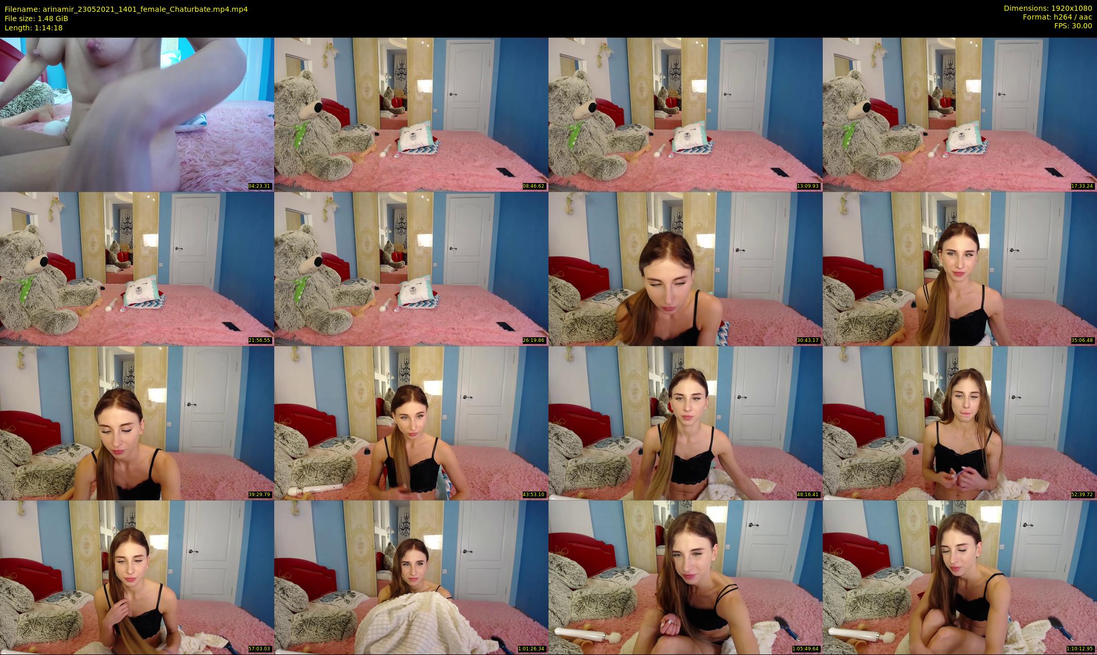 arinamir — 75 minute Chaturbate female cam show recording, 1080p, May 23, 2021