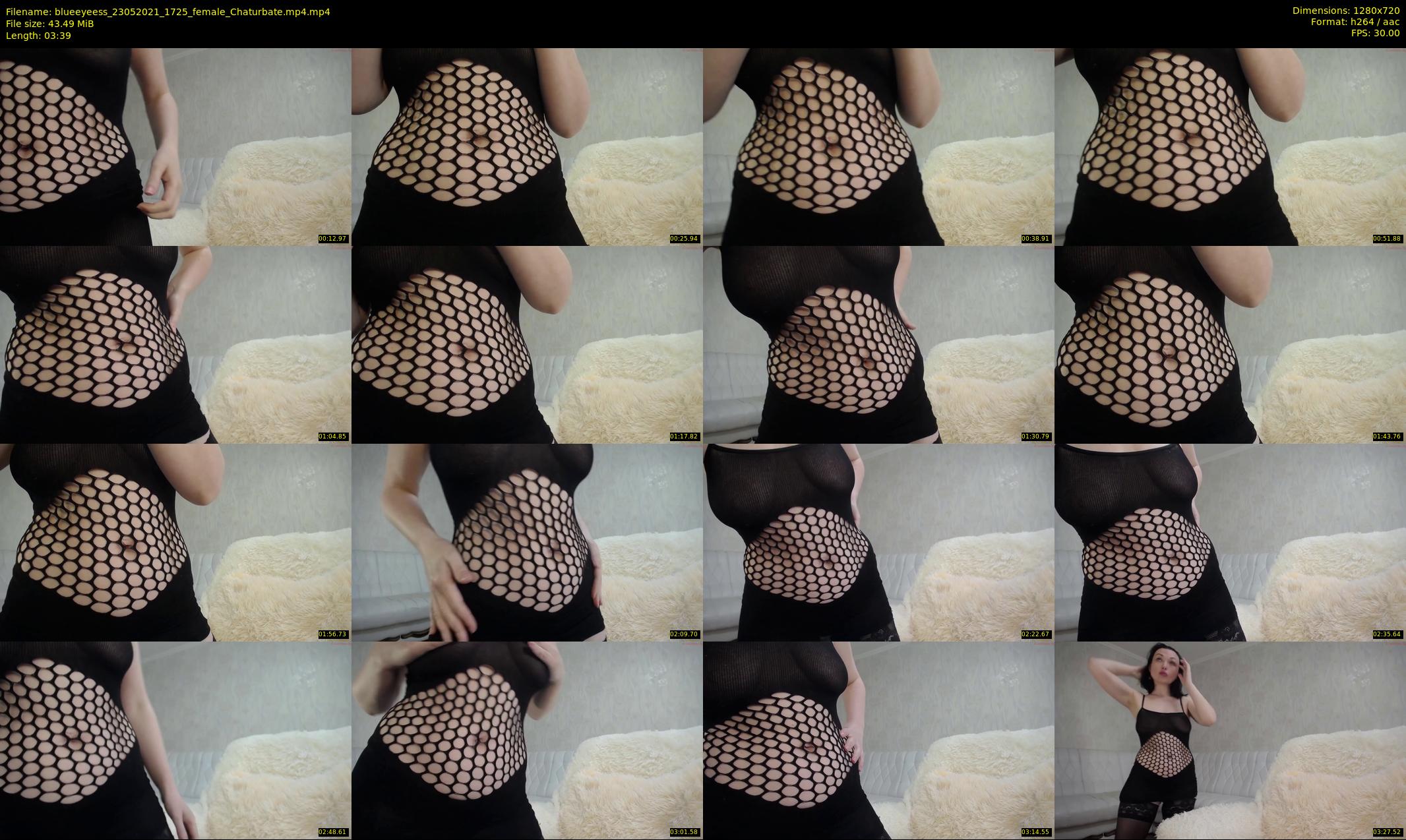 blueeyeess — 4 minute Chaturbate female cam show recording, 720p, May 23, 2021