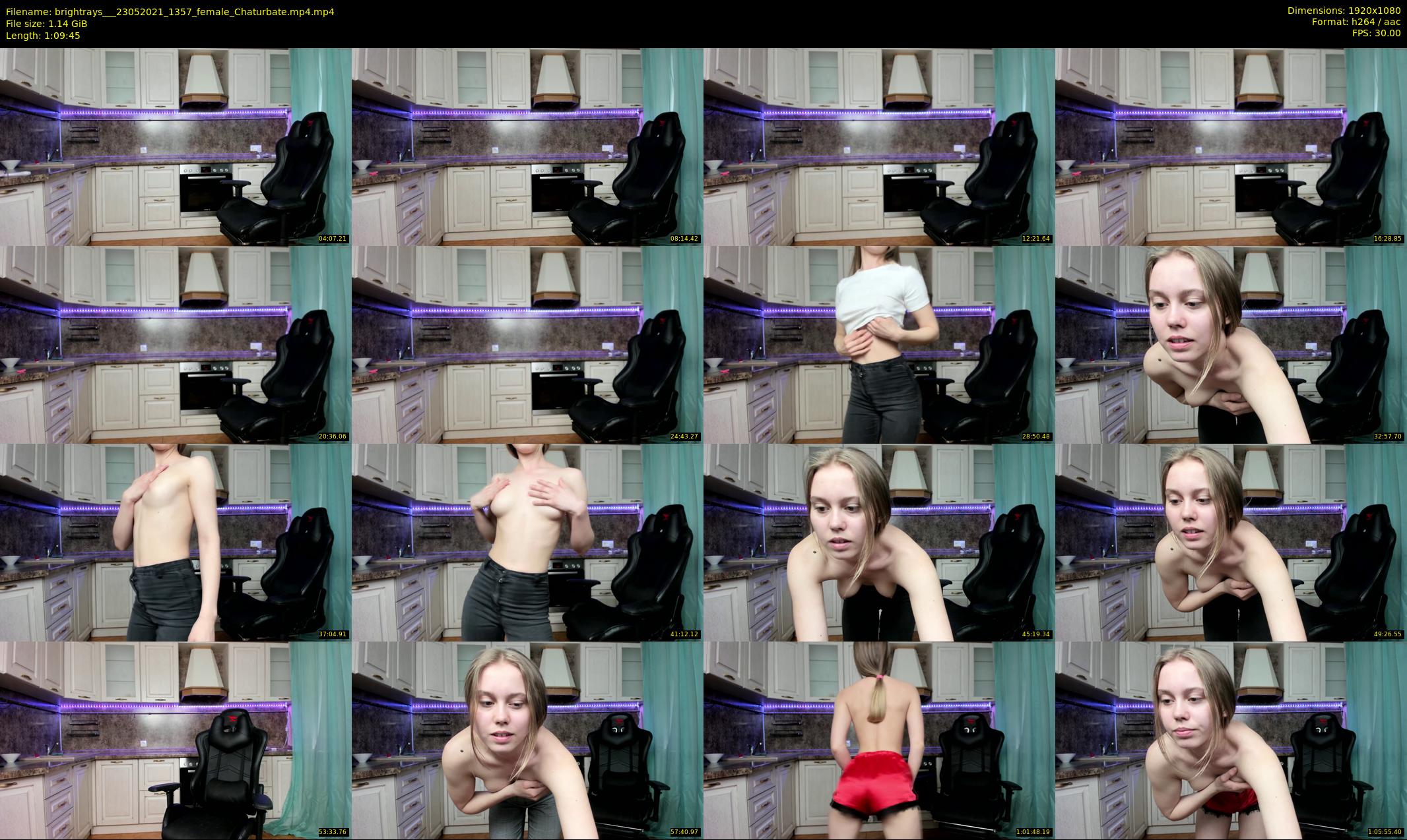 brightrays__ — 70 minute Chaturbate female cam show recording, 1080p, May 23, 2021