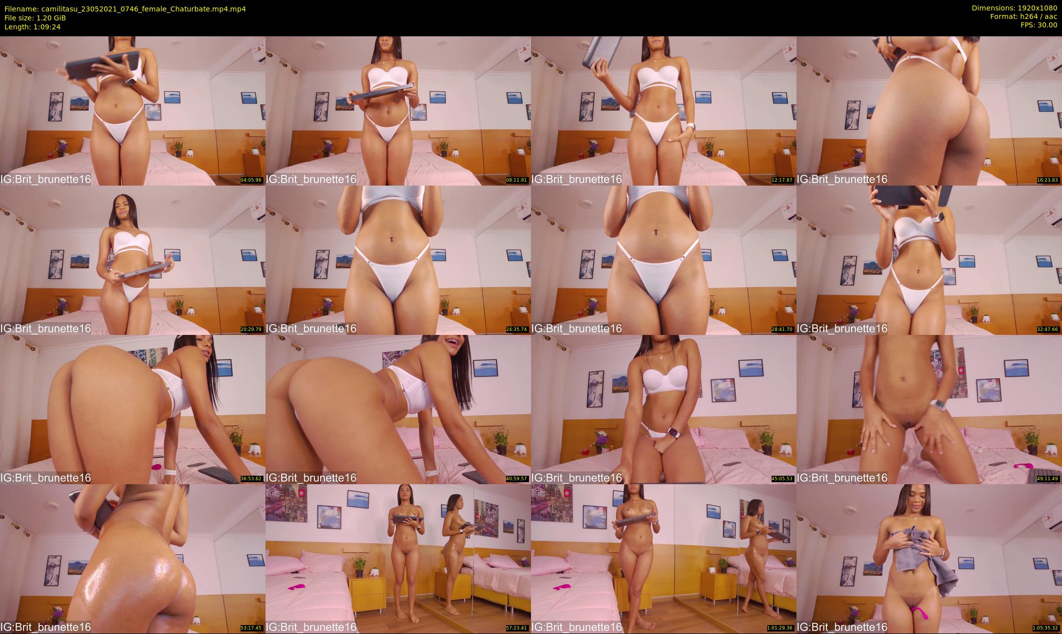 camilitasu — 70 minute Chaturbate female cam show recording, 1080p, May 23, 2021