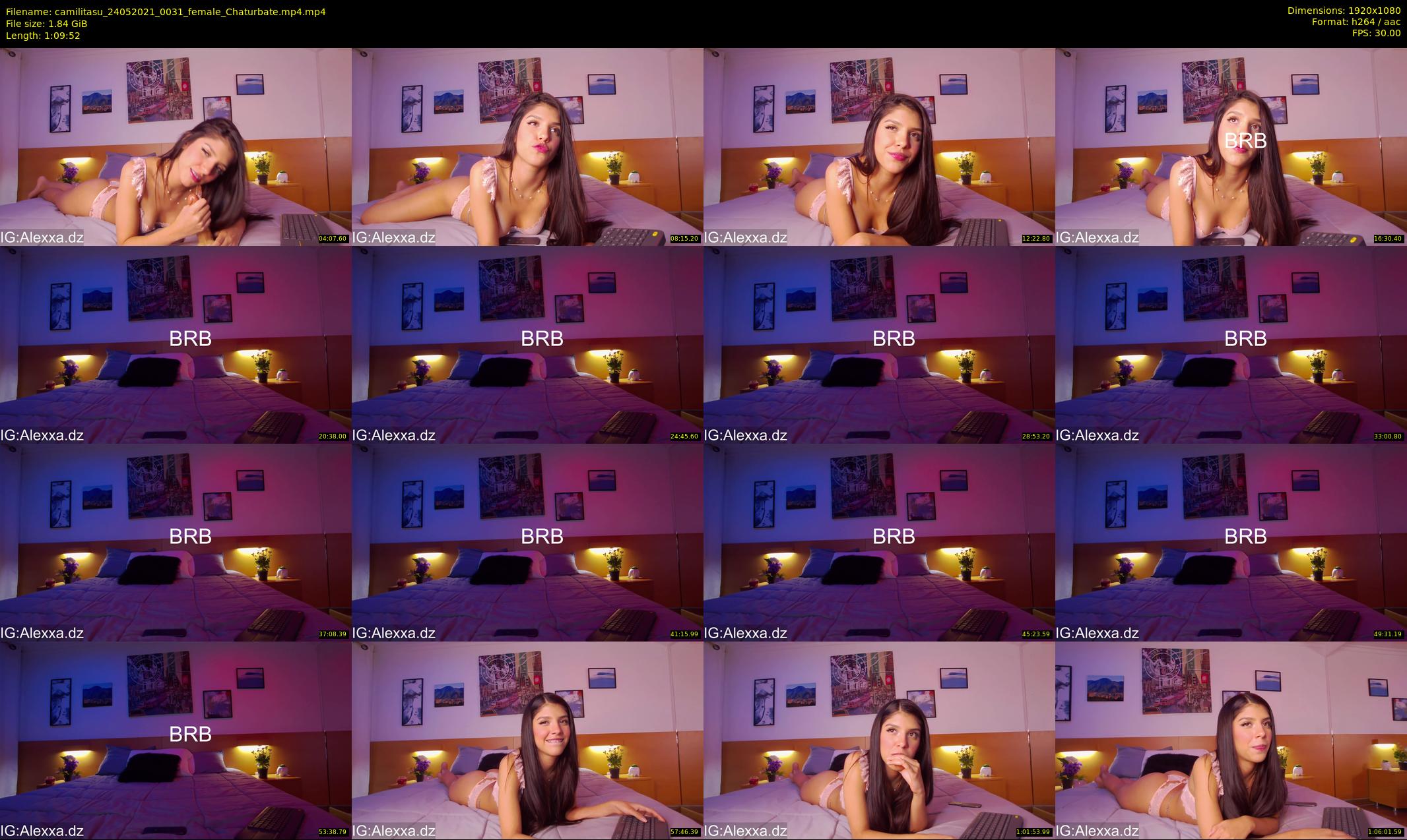camilitasu — 70 minute Chaturbate female cam show recording, 1080p, May 24, 2021