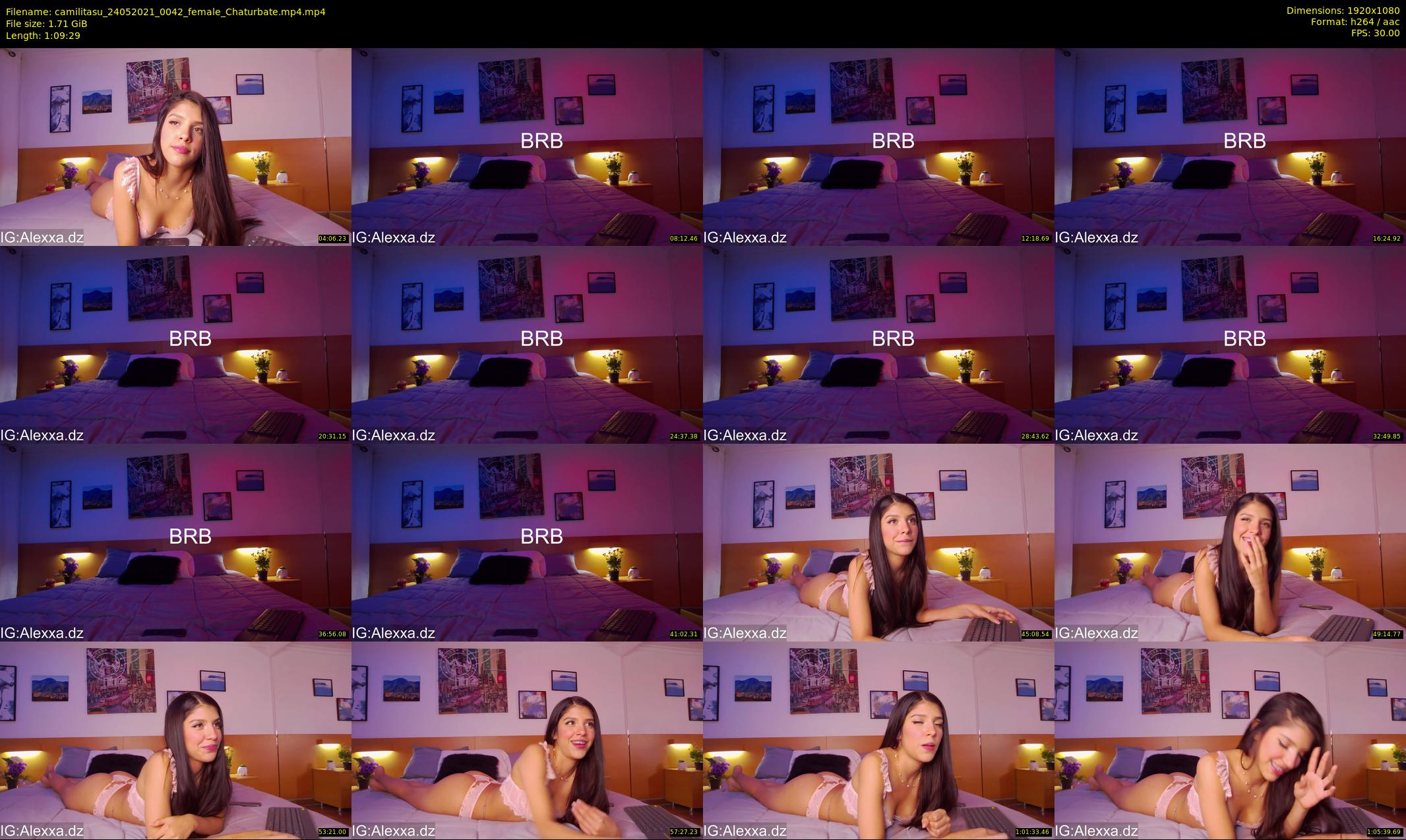 camilitasu — 70 minute Chaturbate female cam show recording, 1080p, May 24, 2021