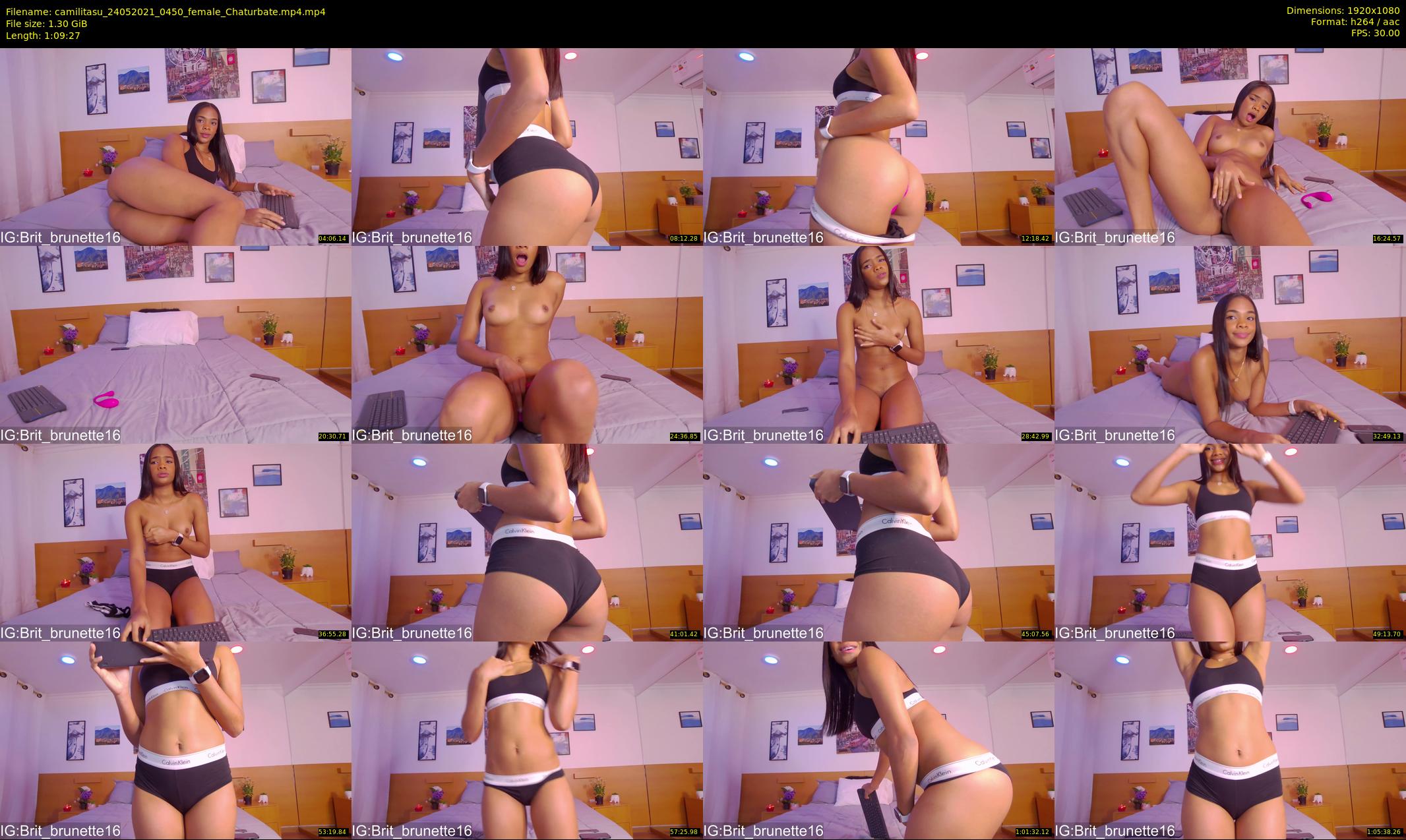 camilitasu — 70 minute Chaturbate female cam show recording, 1080p, May 24, 2021
