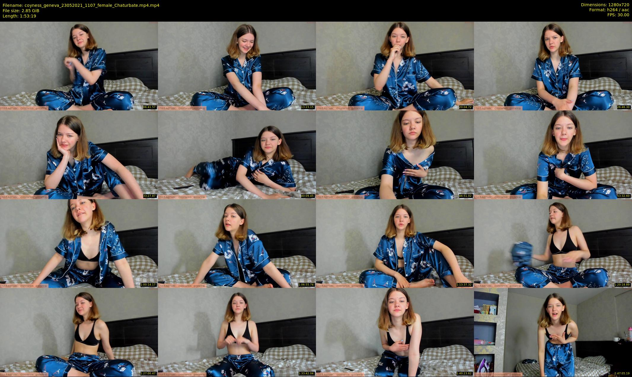 coyness_geneva — 114 minute Chaturbate female cam show recording, 720p, May 23, 2021