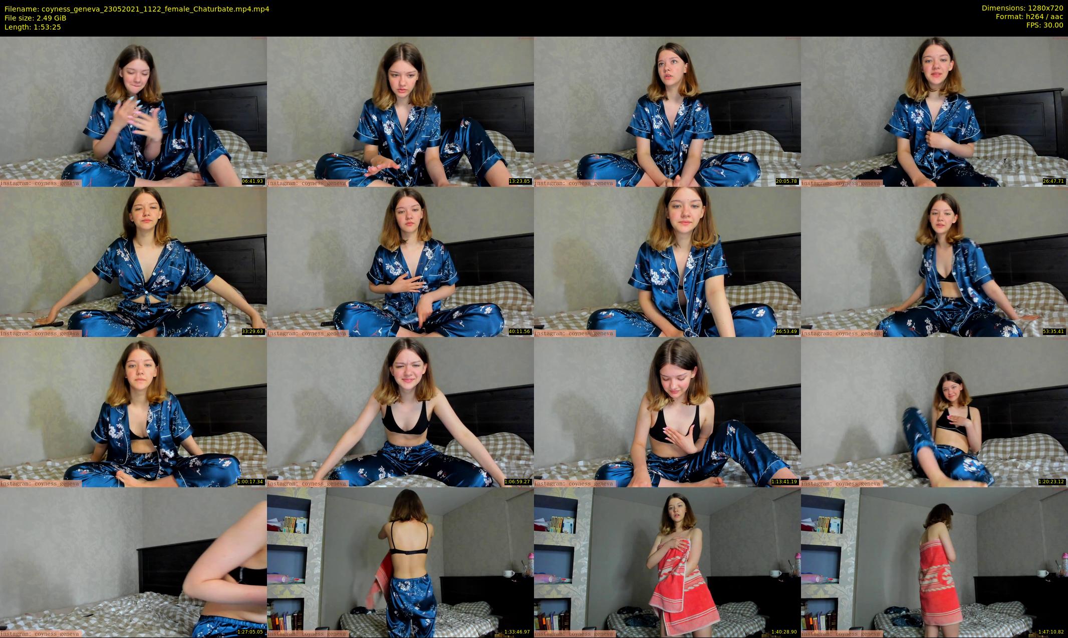 coyness_geneva — 114 minute Chaturbate female cam show recording, 720p, May 23, 2021