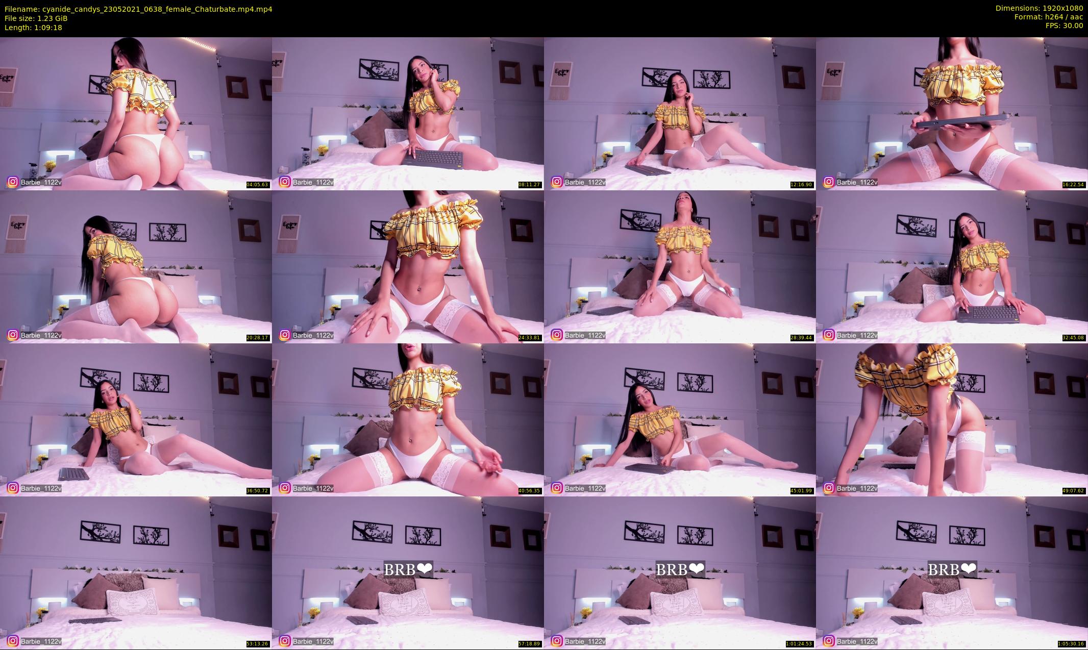 cyanide_candys — 70 minute Chaturbate female cam show recording, 1080p, May 23, 2021