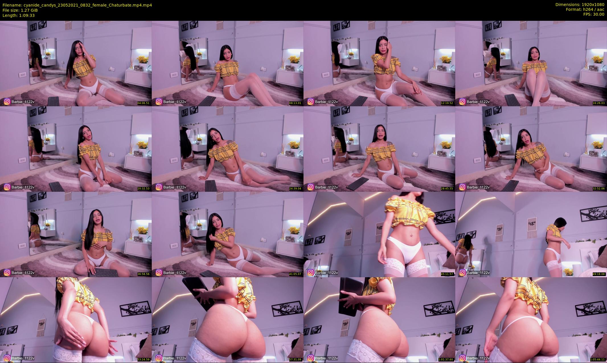 cyanide_candys — 70 minute Chaturbate female cam show recording, 1080p, May 23, 2021