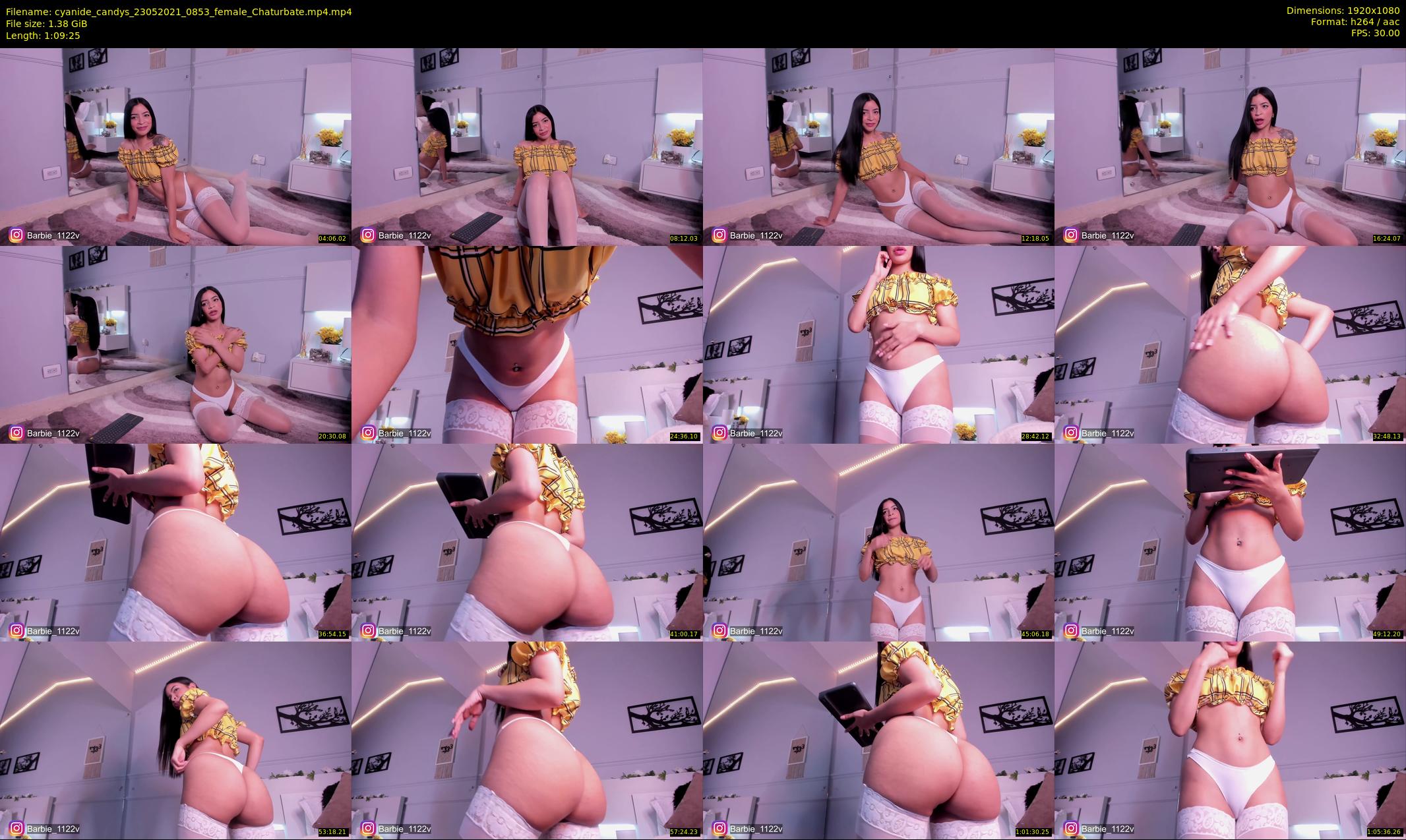 cyanide_candys — 70 minute Chaturbate female cam show recording, 1080p, May 23, 2021