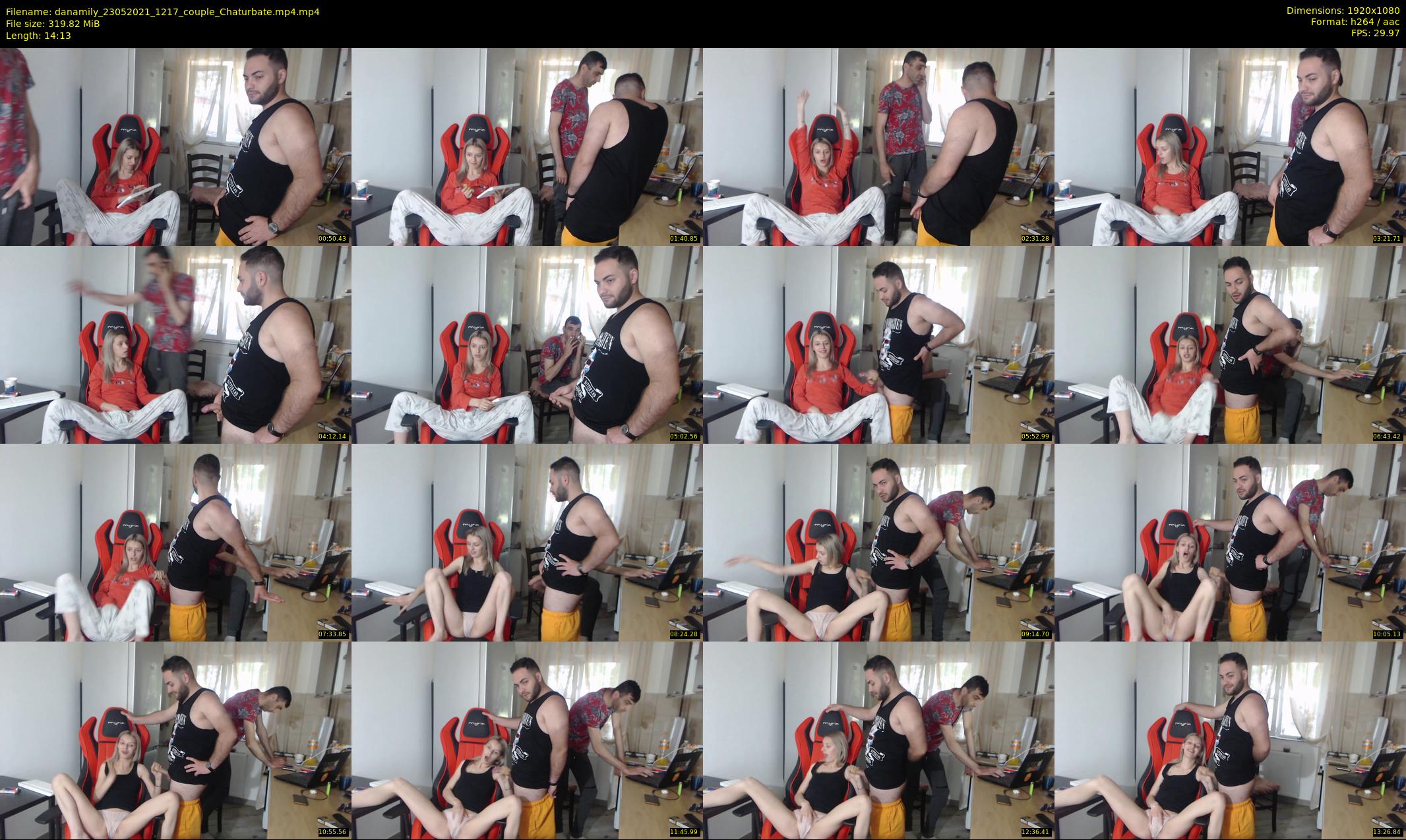 danamily — 15 minute Chaturbate female cam show recording, 1080p, May 23, 2021