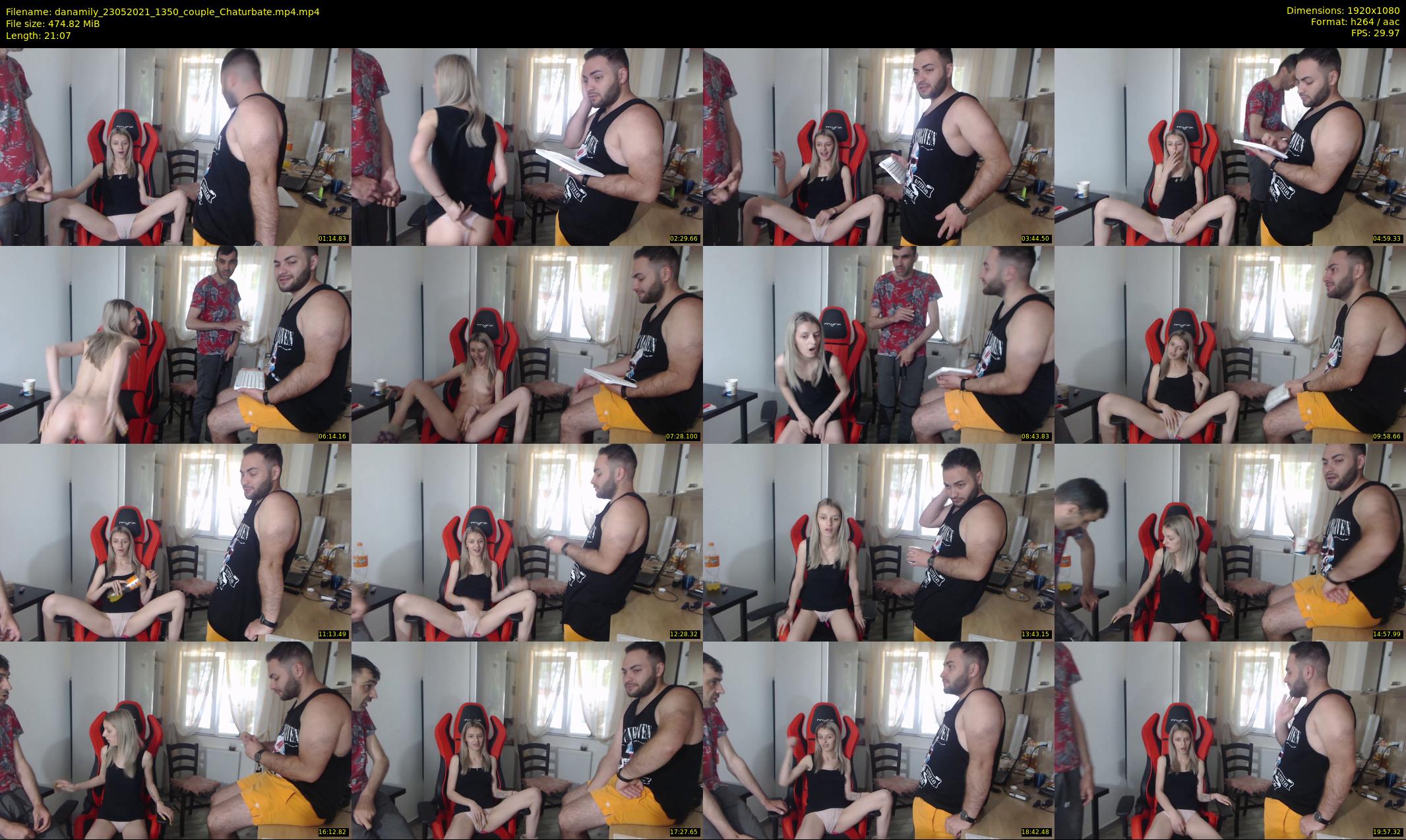 danamily — 22 minute Chaturbate female cam show recording, 1080p, May 23, 2021