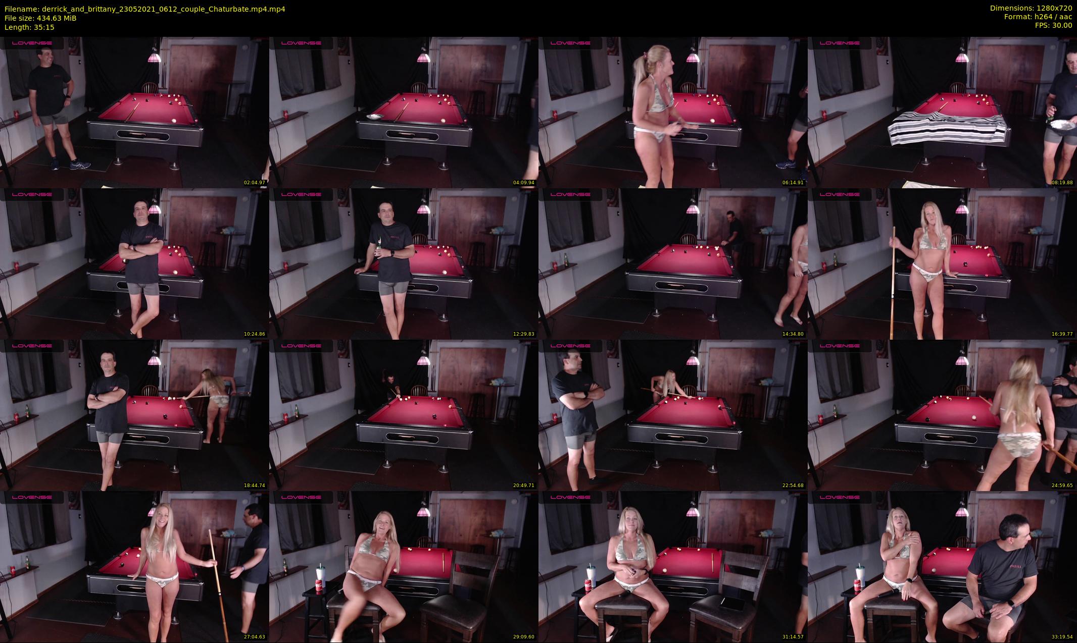 derrick_and_brittany — 36 minute Chaturbate couple cam show recording, 720p, May 23, 2021