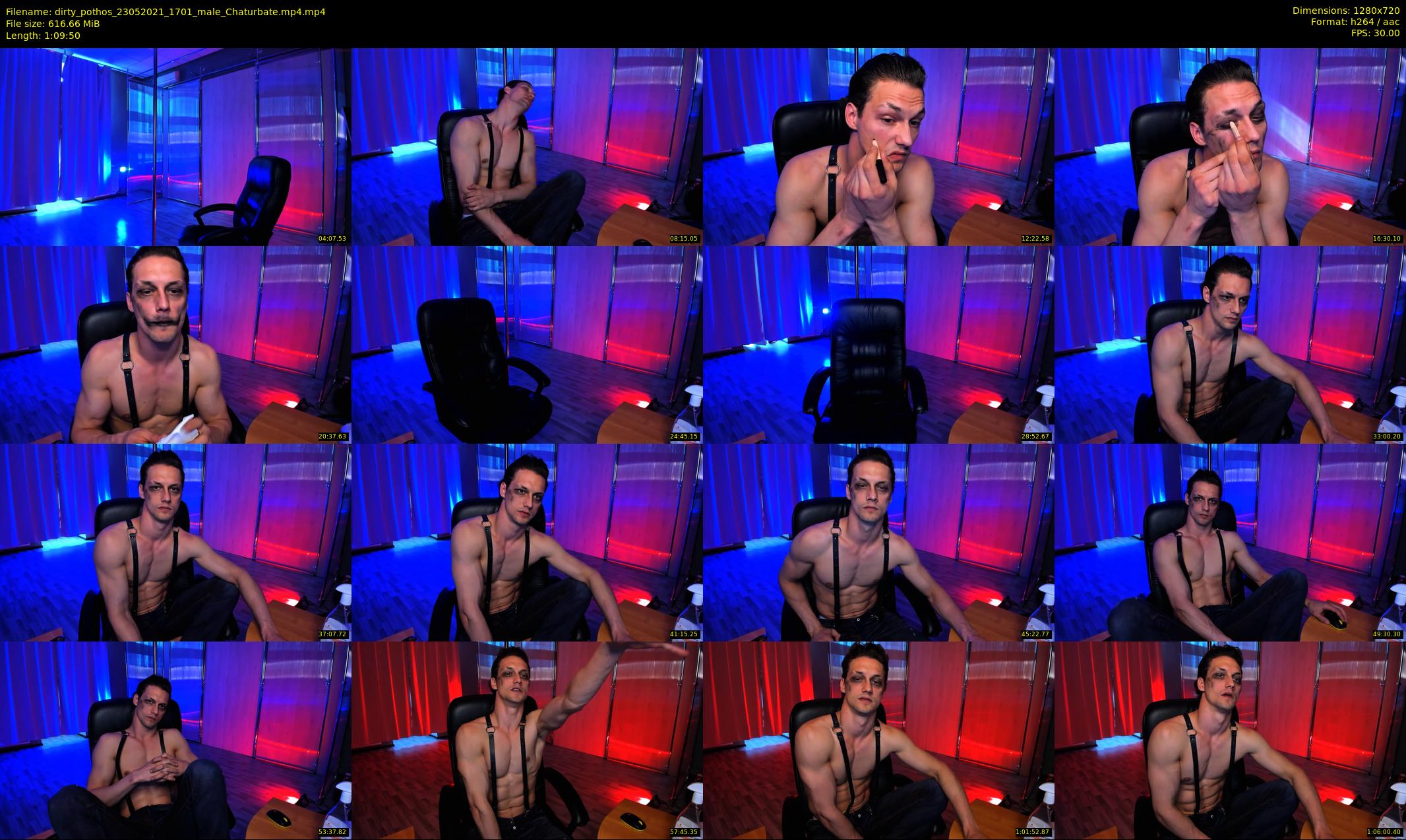 dirty_pothos — 70 minute Chaturbate male cam show recording, 720p, May 23, 2021