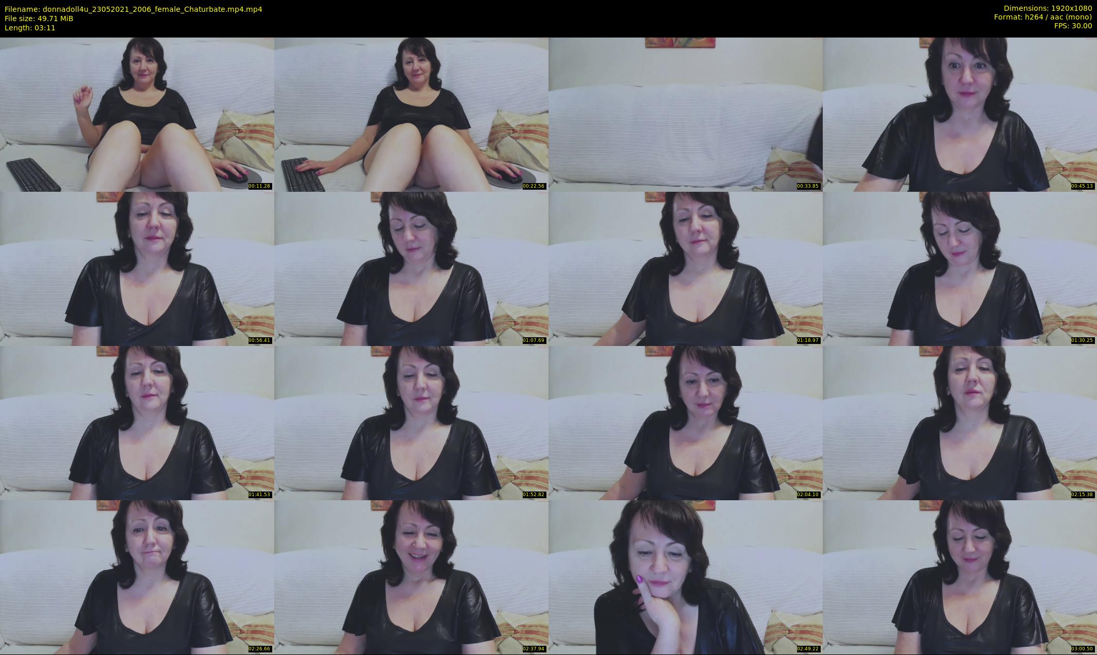 donnadoll4u — 4 minute Chaturbate female cam show recording, 1080p, May 23, 2021