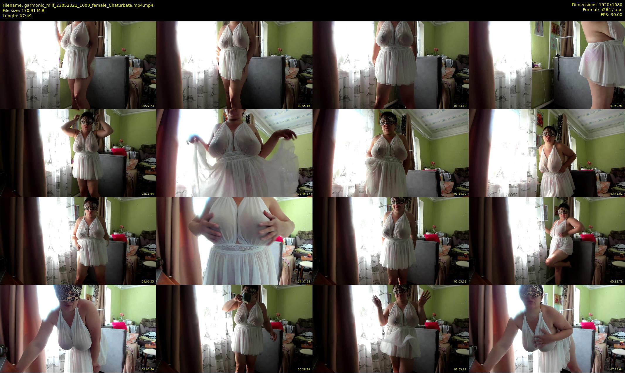 garmonic_milf — 8 minute Chaturbate female cam show recording, 1080p, May 23, 2021