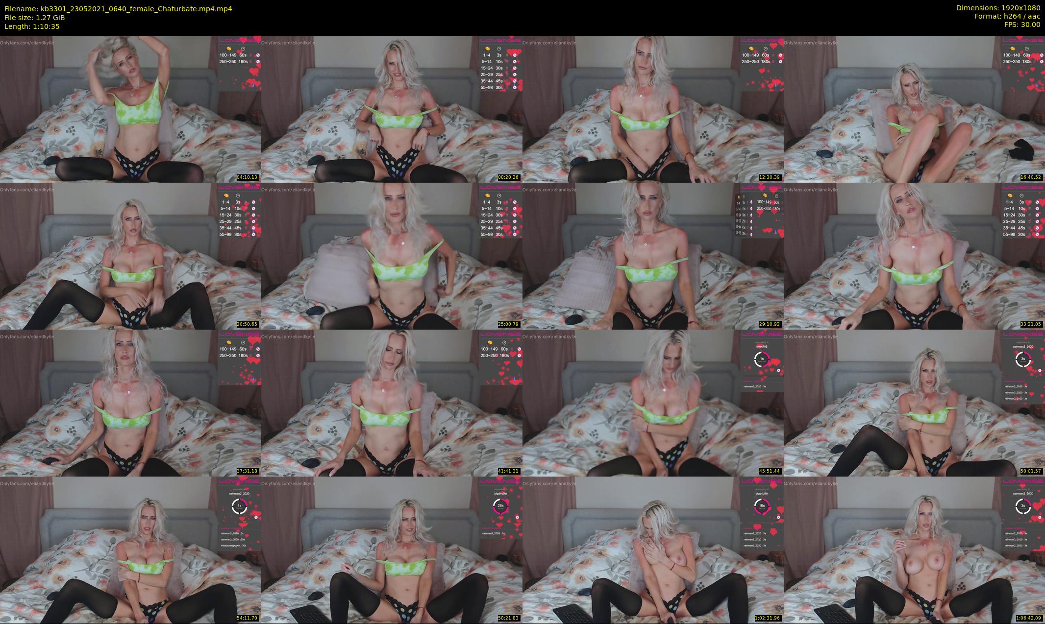 kb3301 — 71 minute Chaturbate couple cam show recording, 1080p, May 23, 2021