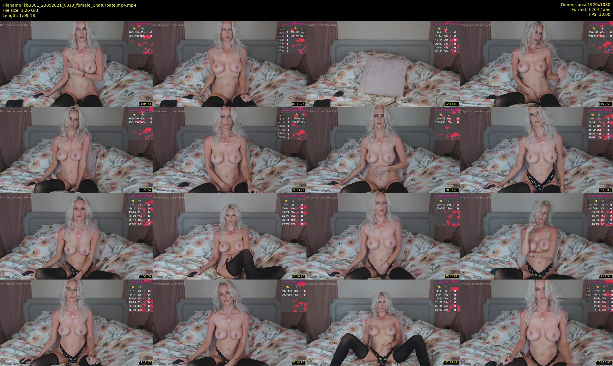 kb3301 — 70 minute Chaturbate couple cam show recording, 1080p, May 23, 2021