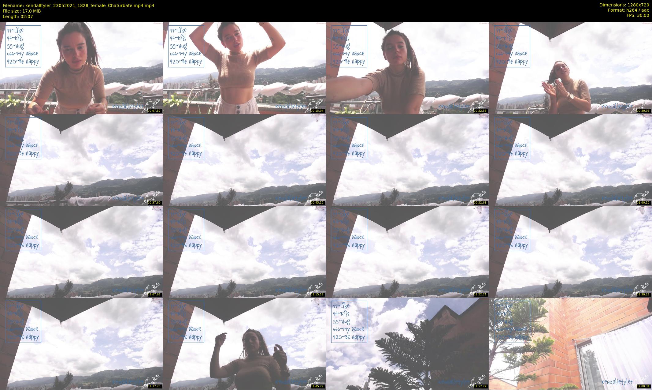 kendalltyler — 3 minute Chaturbate female cam show recording, 720p, May 23, 2021
