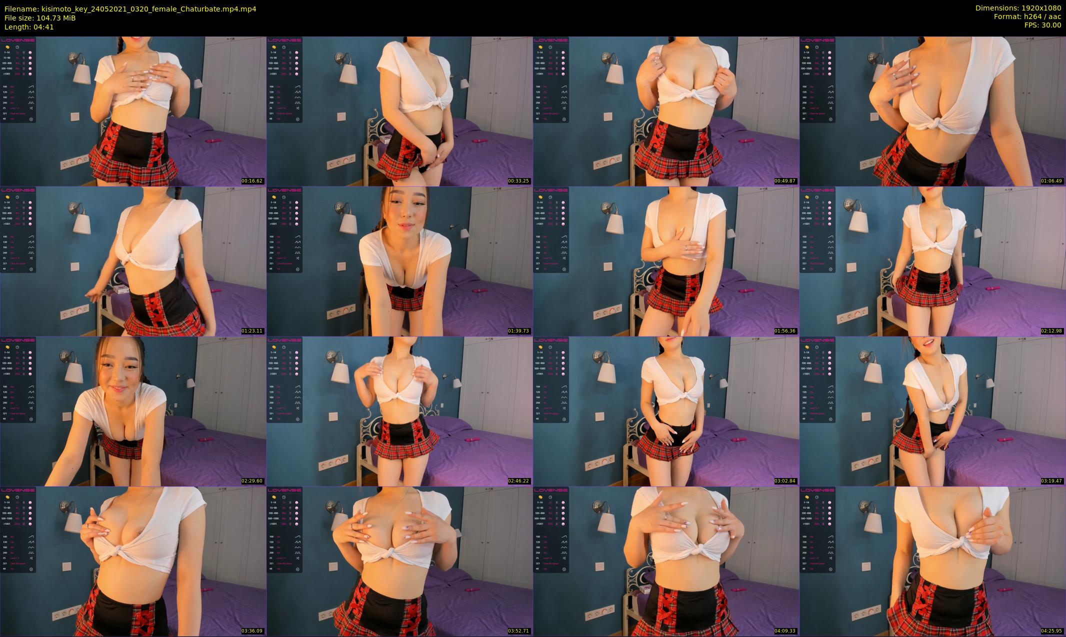 kisimoto_key — 5 minute Chaturbate female cam show recording, 1080p, May 24, 2021