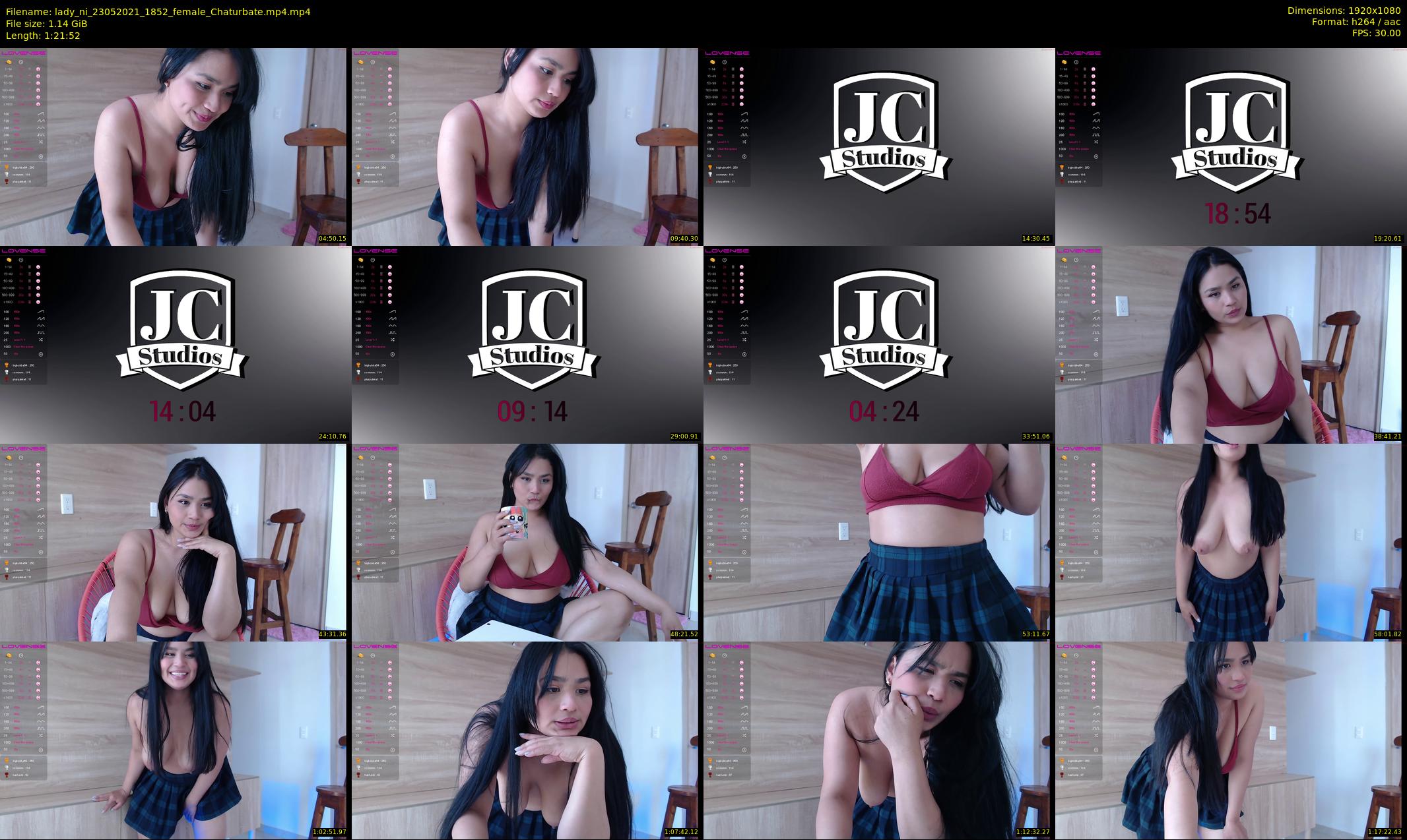 lady_ni — 82 minute Chaturbate female cam show recording, 1080p, May 23, 2021