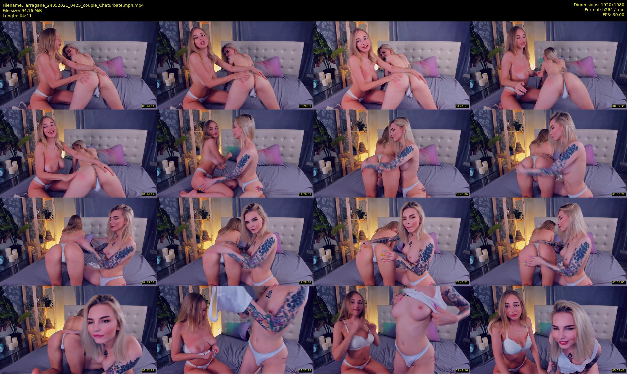 larragane — 5 minute Chaturbate couple cam show recording, 1080p, May 24, 2021