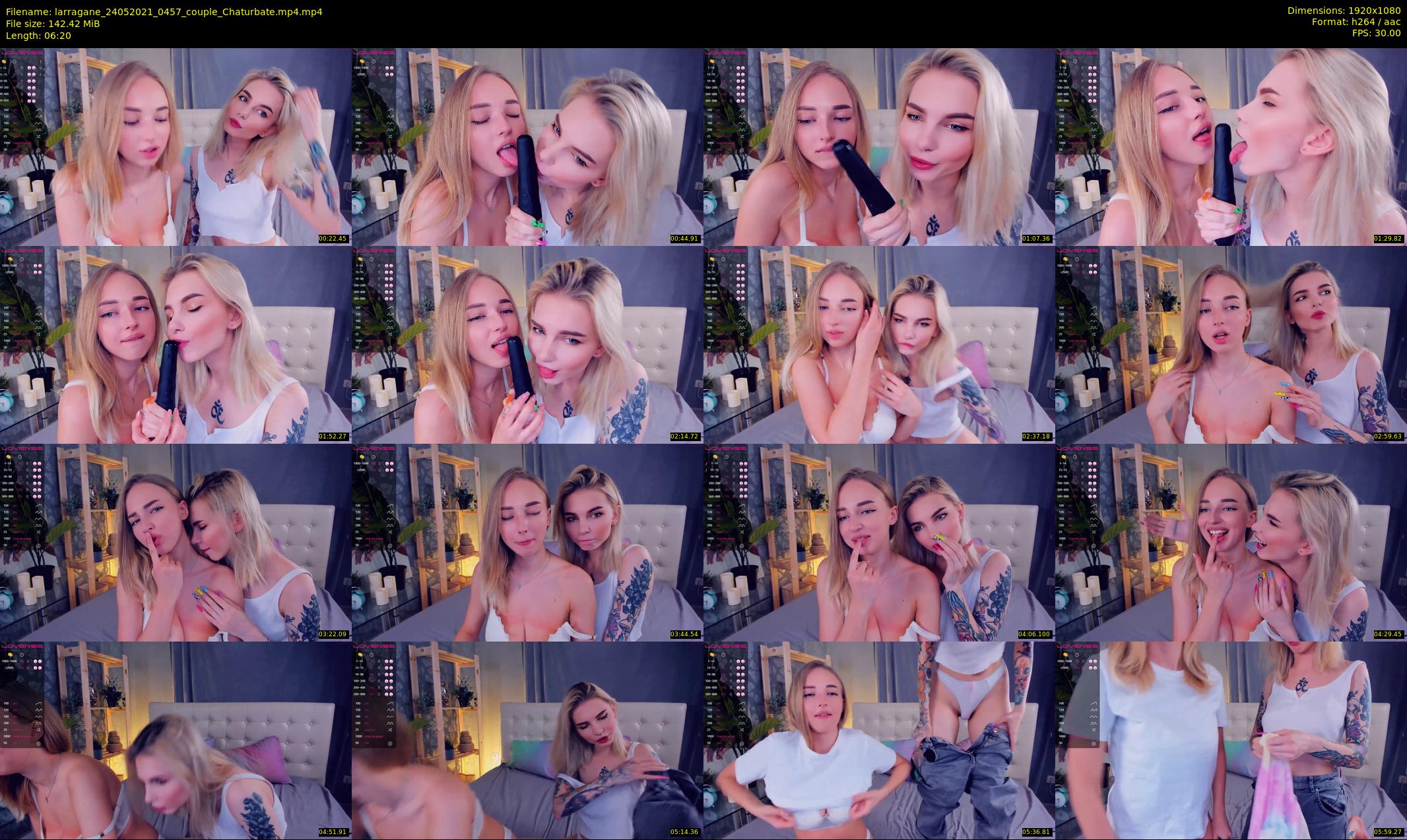 larragane — 7 minute Chaturbate couple cam show recording, 1080p, May 24, 2021
