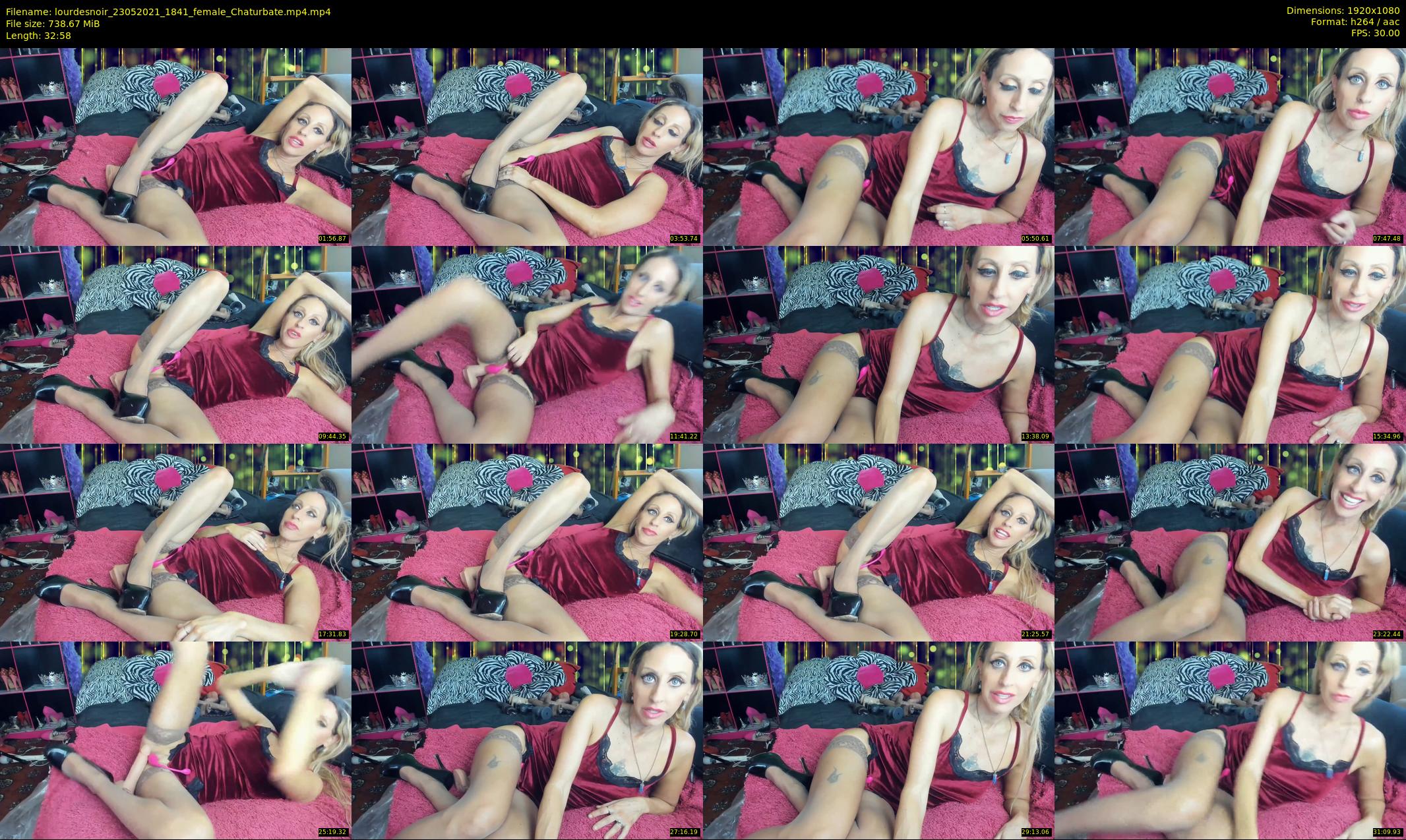 lourdesnoir — 33 minute Chaturbate female cam show recording, 1080p, May 23, 2021