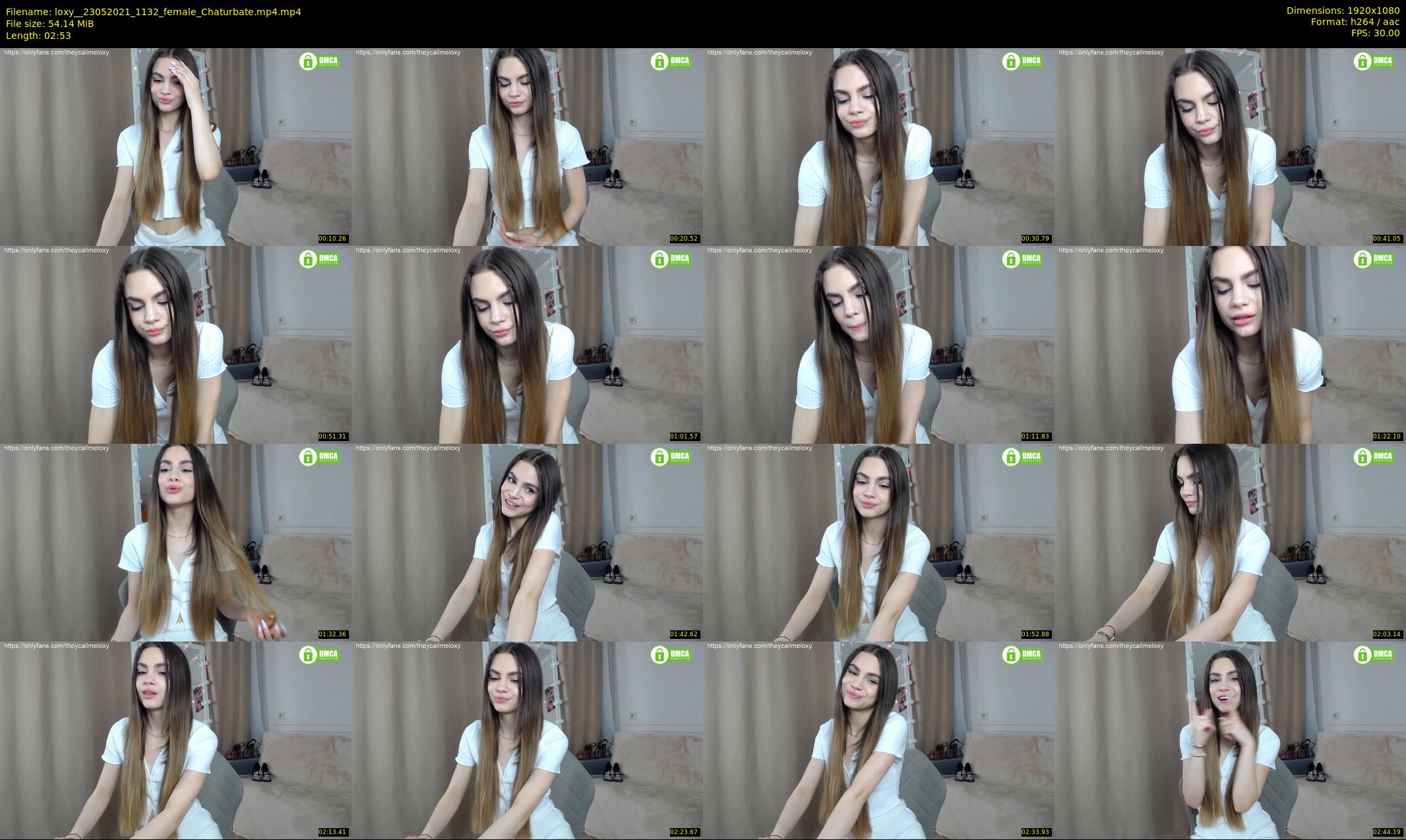 loxy_ — 3 minute Chaturbate female cam show recording, 1080p, May 23, 2021