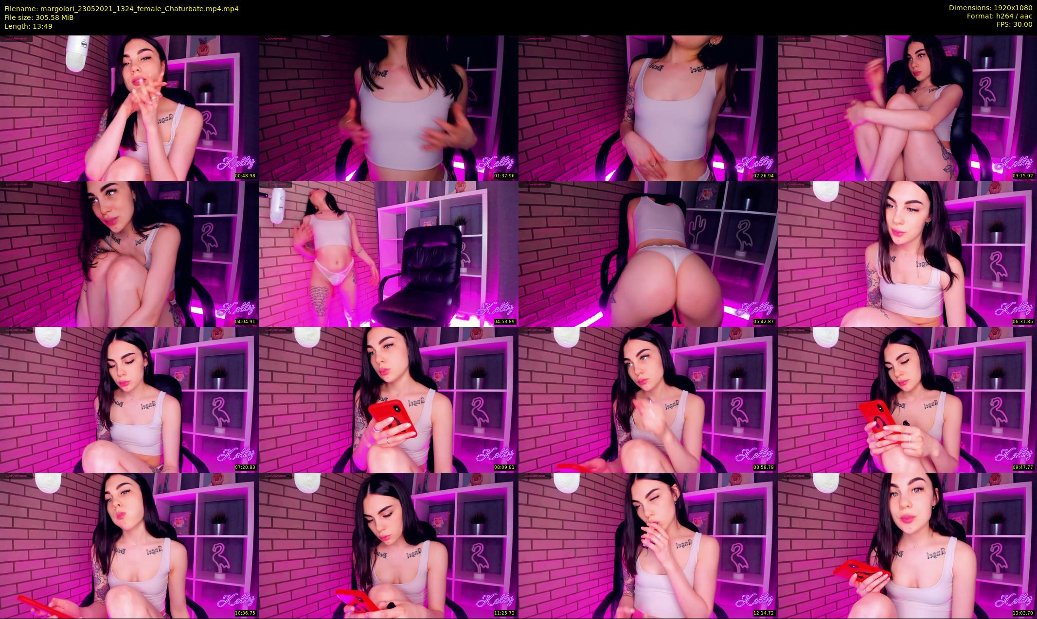 margolori — 14 minute Chaturbate couple cam show recording, 1080p, May 23, 2021
