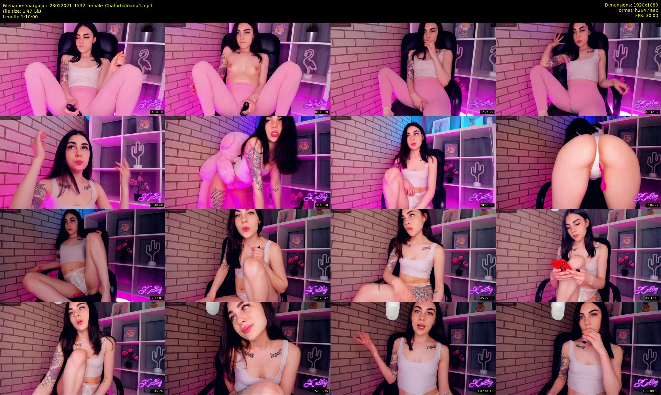 margolori — 70 minute Chaturbate couple cam show recording, 1080p, May 23, 2021