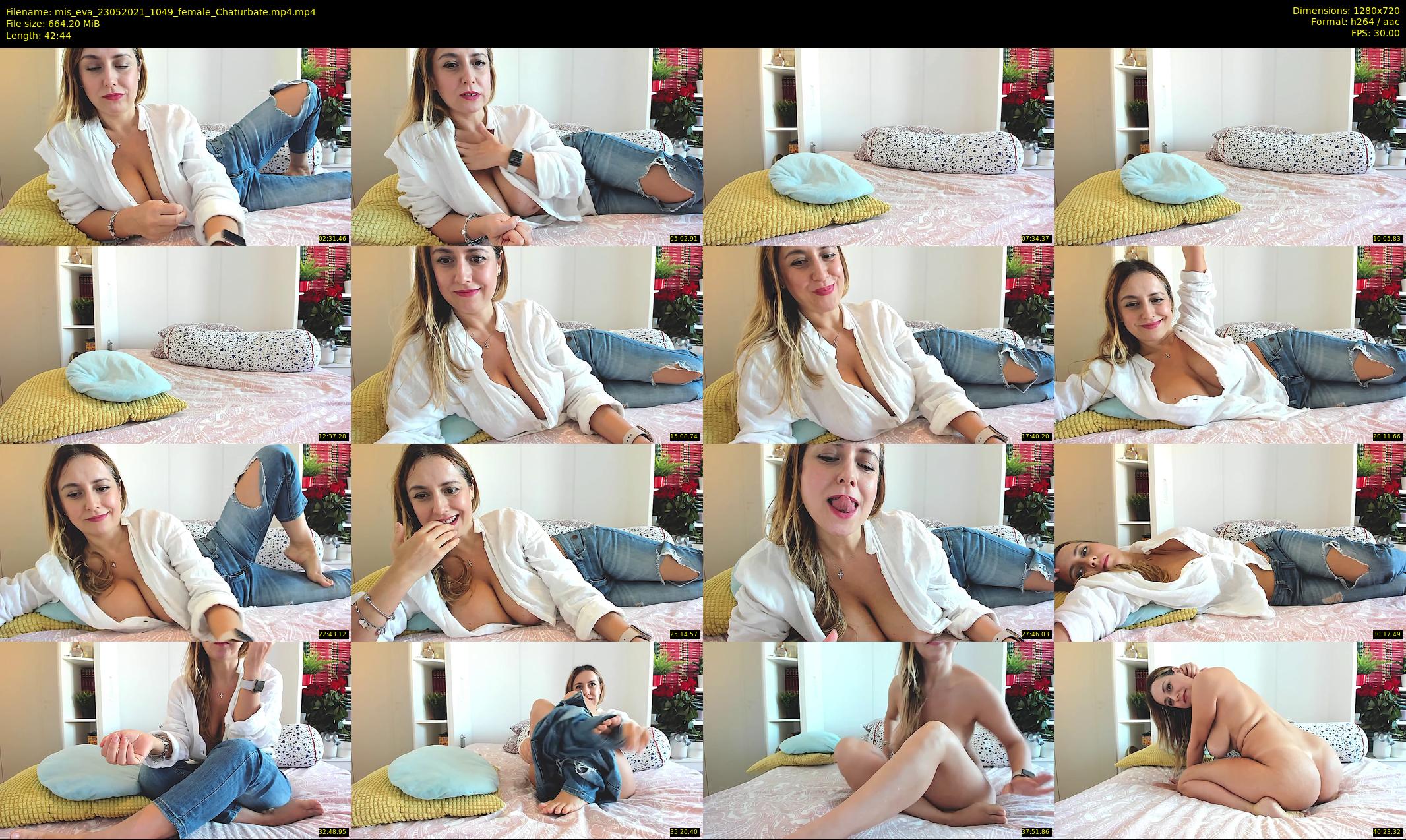 mis_eva — 43 minute Chaturbate female cam show recording, 720p, May 23, 2021