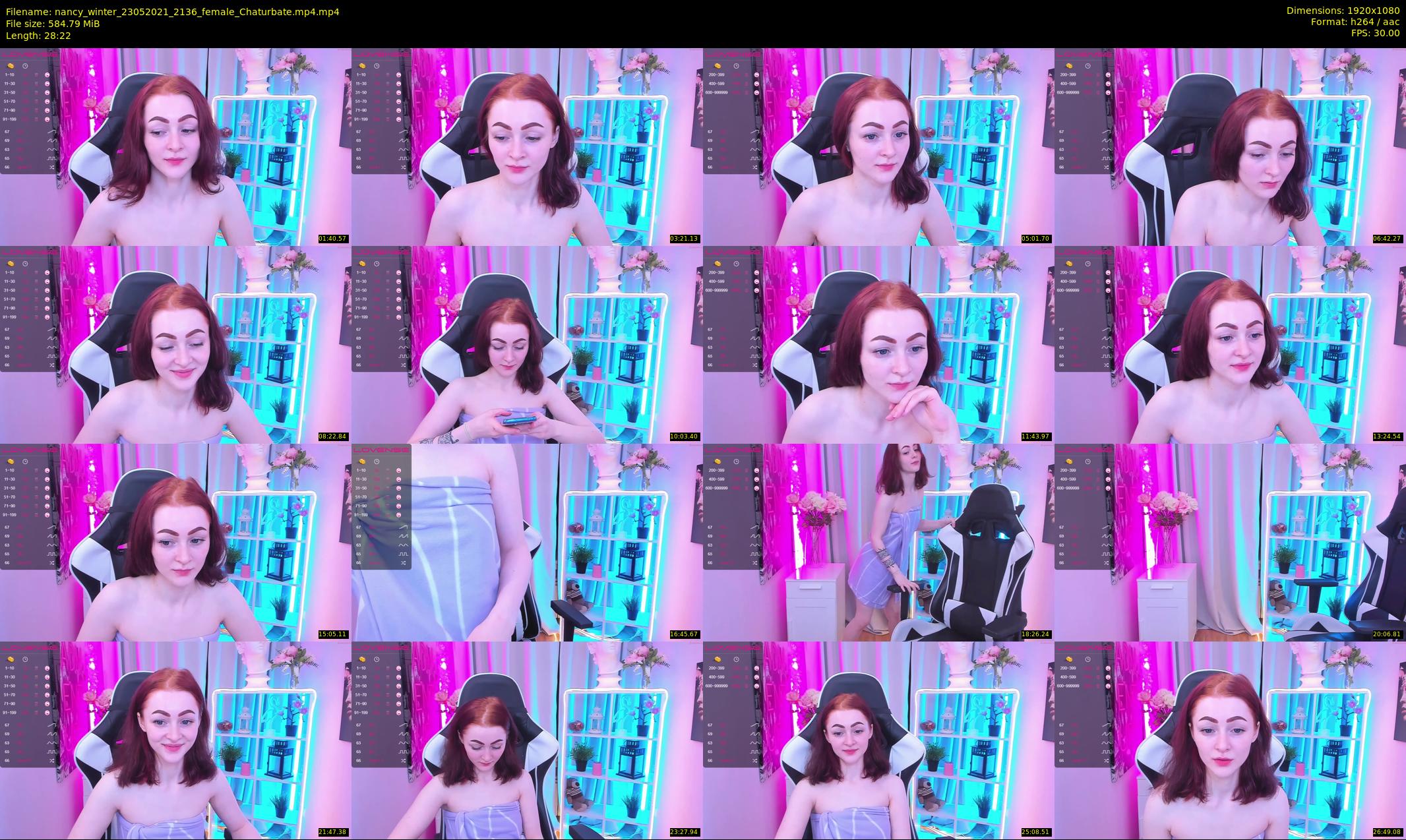 nancy_winter — 29 minute Chaturbate female cam show recording, 1080p, May 23, 2021