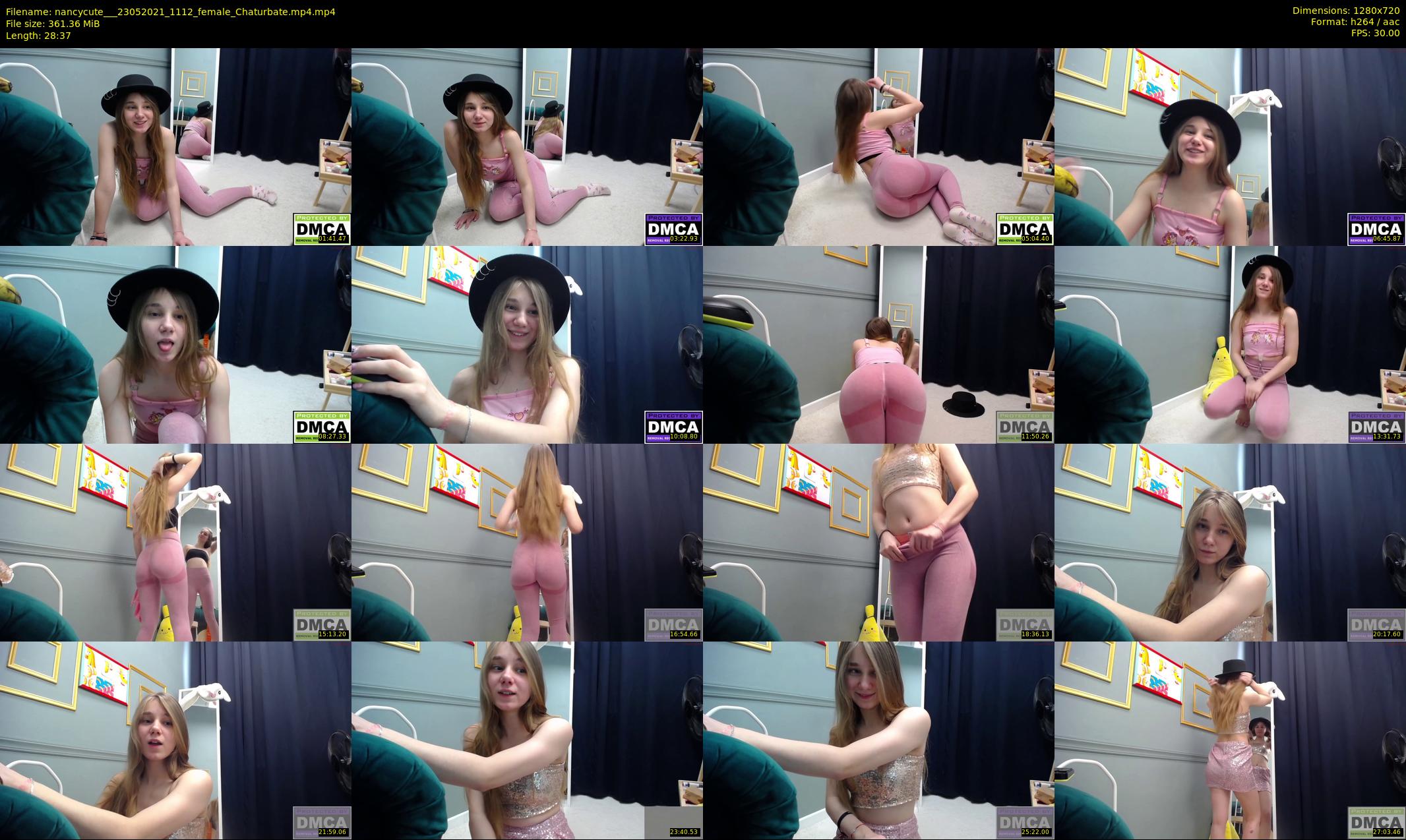 nancycute__ — 29 minute Chaturbate female cam show recording, 720p, May 23, 2021