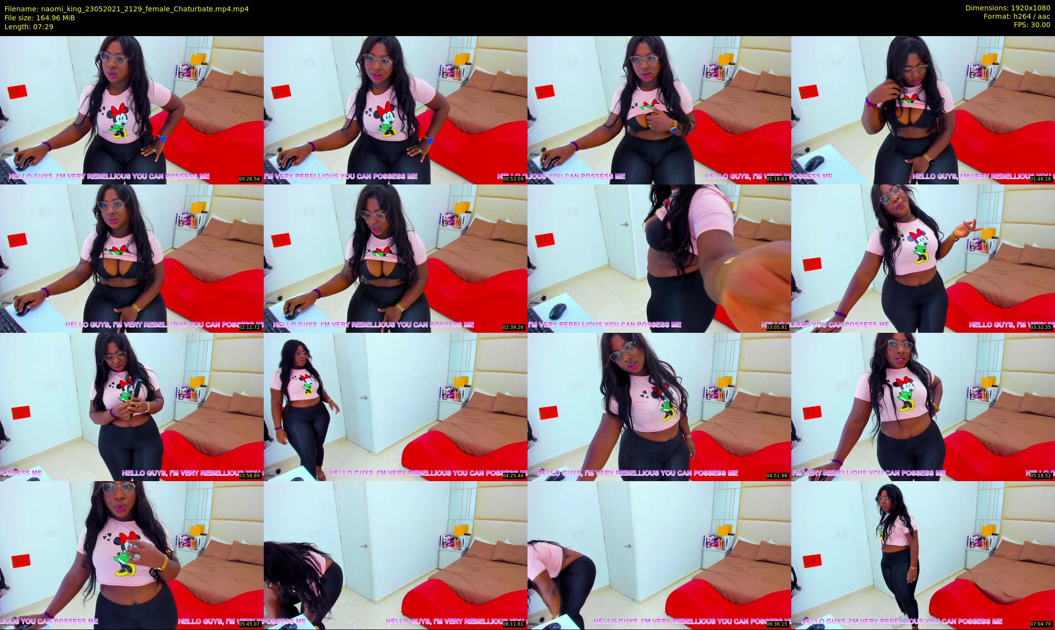 naomi_king — 8 minute Chaturbate female cam show recording, 1080p, May 23, 2021