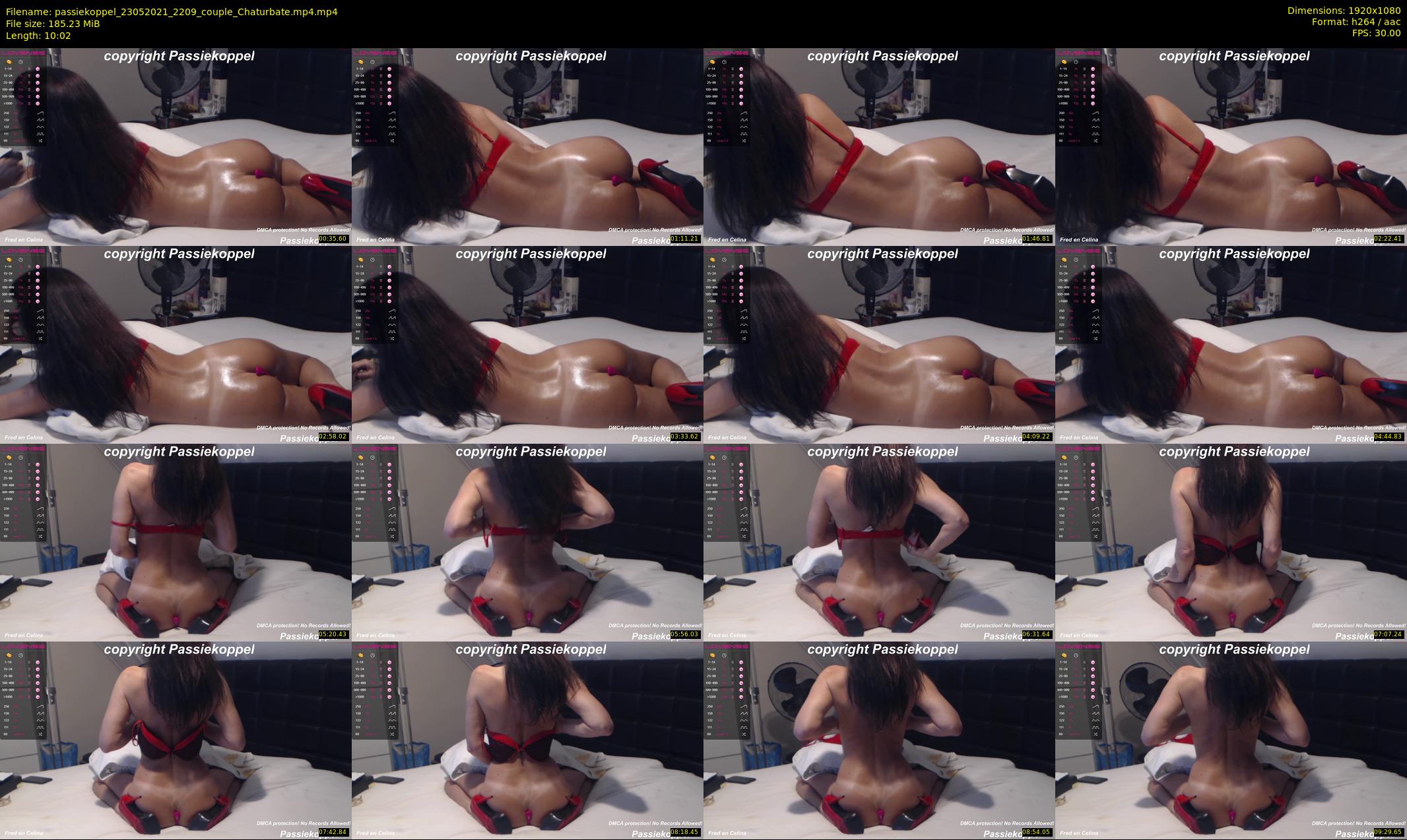 passiekoppel — 11 minute Chaturbate couple cam show recording, 1080p, May 23, 2021