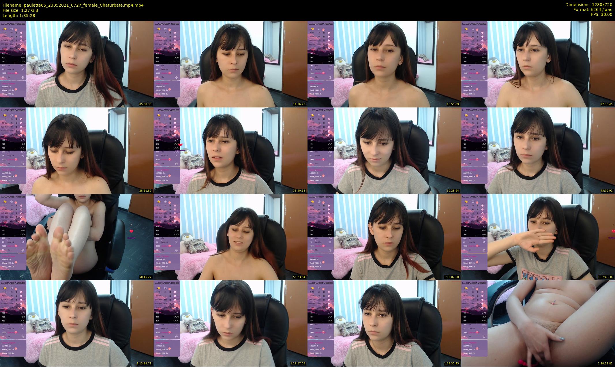 paulette65 — 96 minute Chaturbate female cam show recording, 720p, May 23, 2021
