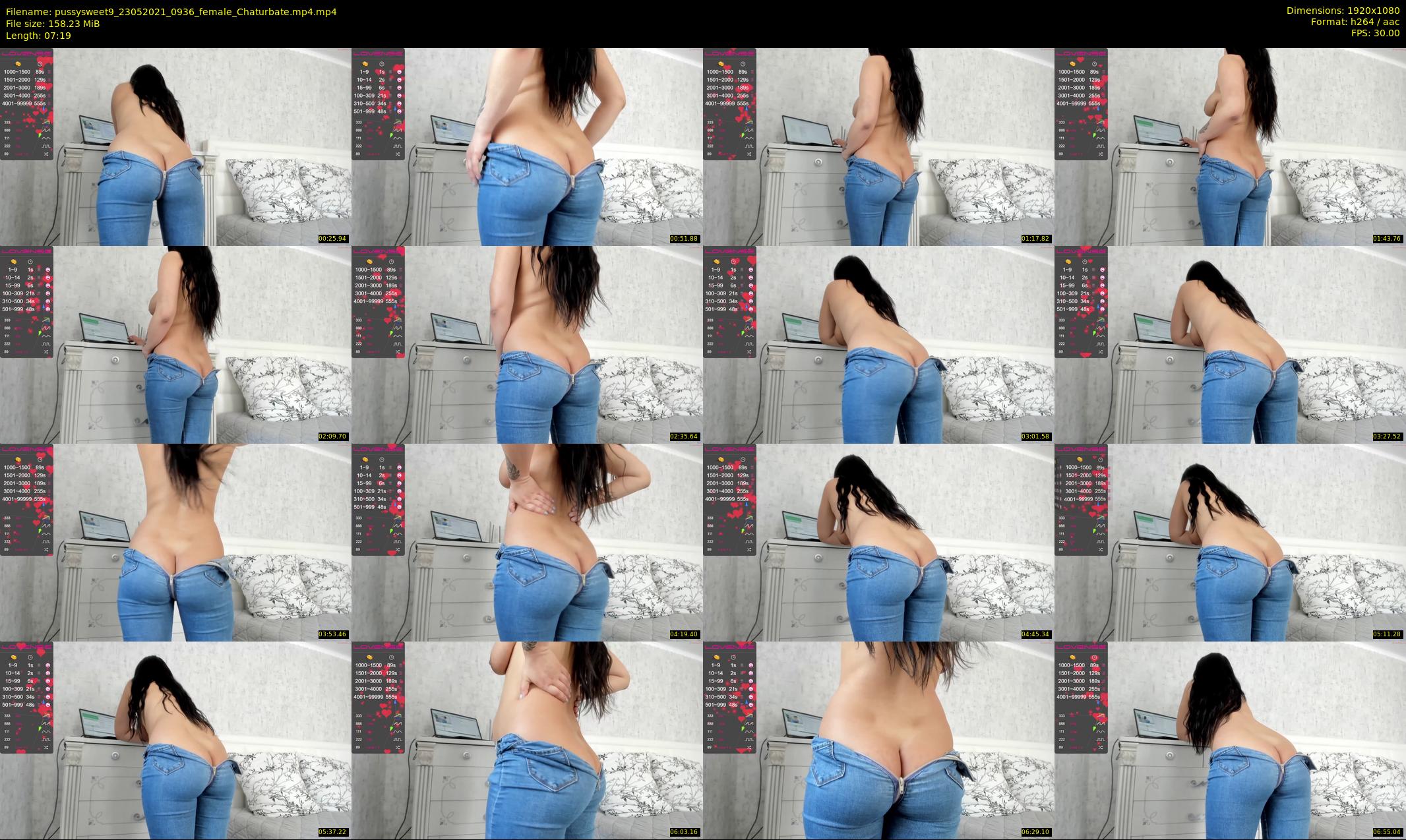 pussysweet9 — 8 minute Chaturbate female cam show recording, 1080p, May 23, 2021