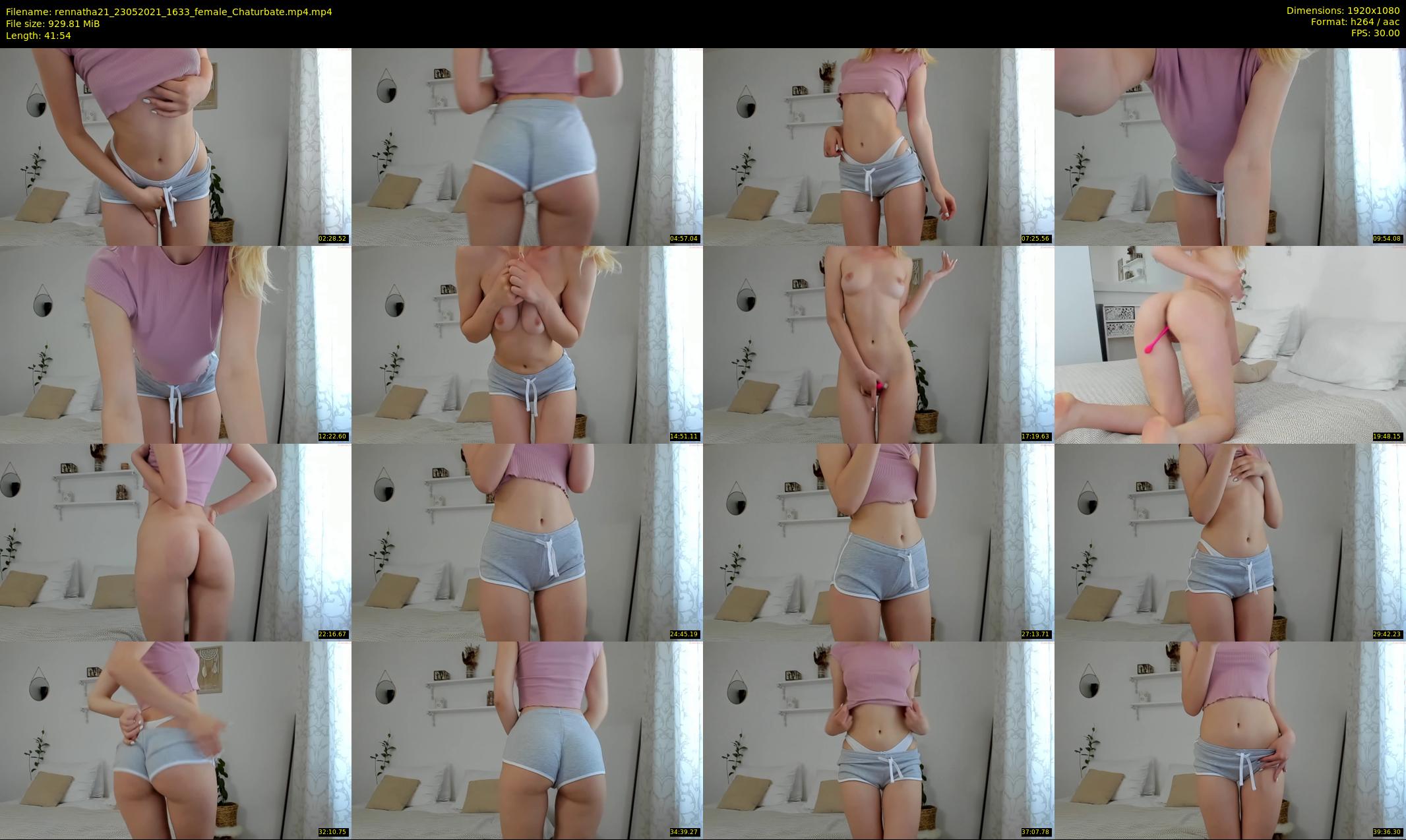 rennatha21 — 42 minute Chaturbate female cam show recording, 1080p, May 23, 2021