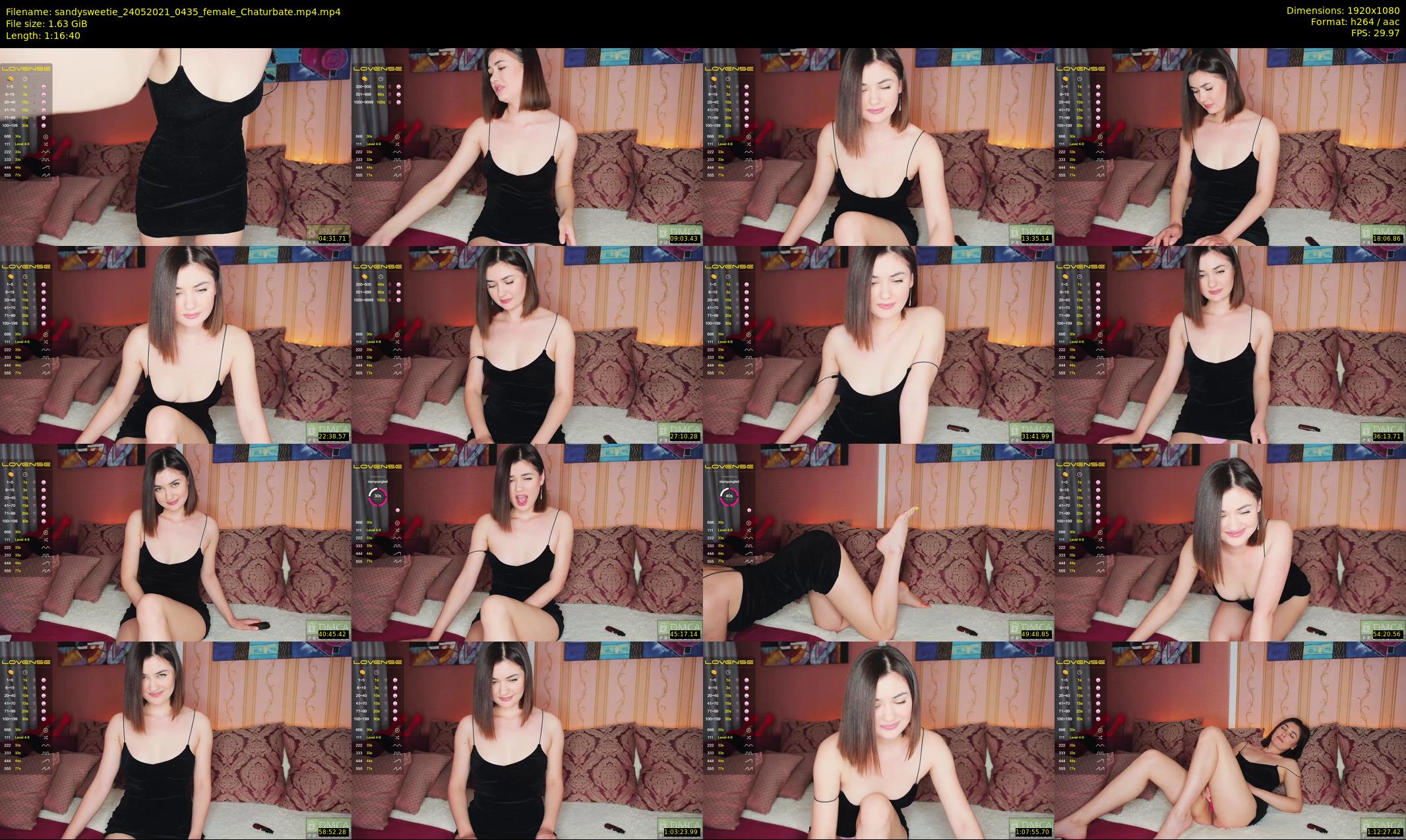 sandysweetie — 77 minute Chaturbate female cam show recording, 1080p, May 24, 2021