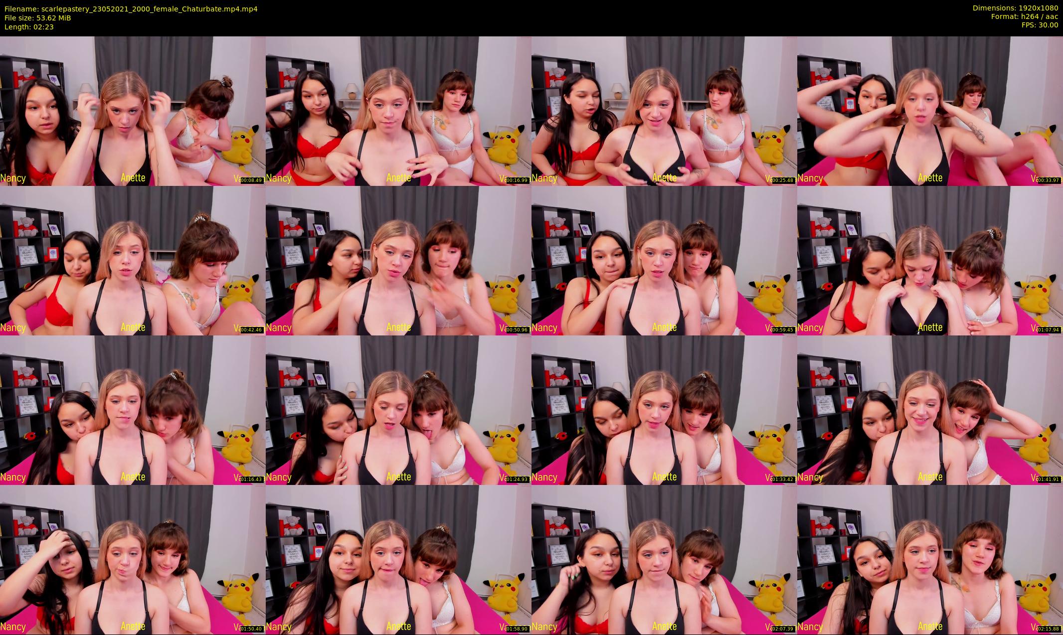 scarlepastery — 3 minute Chaturbate couple cam show recording, 1080p, May 23, 2021