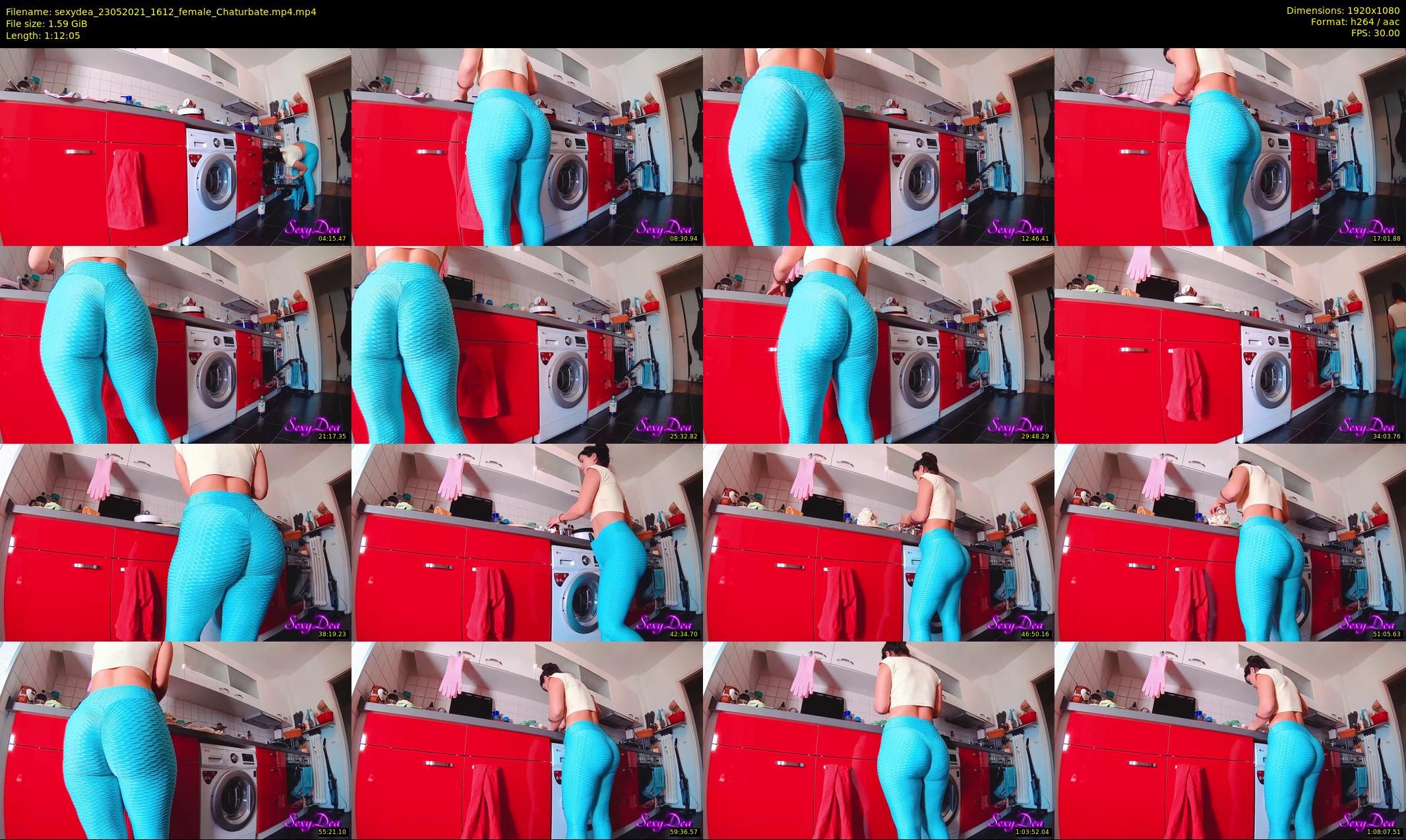 sexydea — 73 minute Chaturbate female cam show recording, 1080p, May 23, 2021