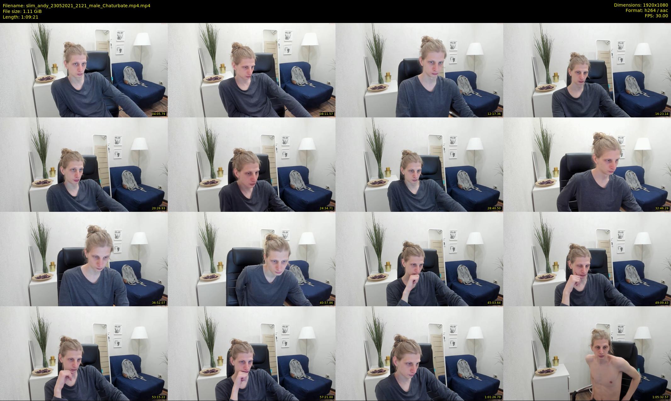slim_andy — 70 minute Chaturbate male cam show recording, 1080p, May 23, 2021