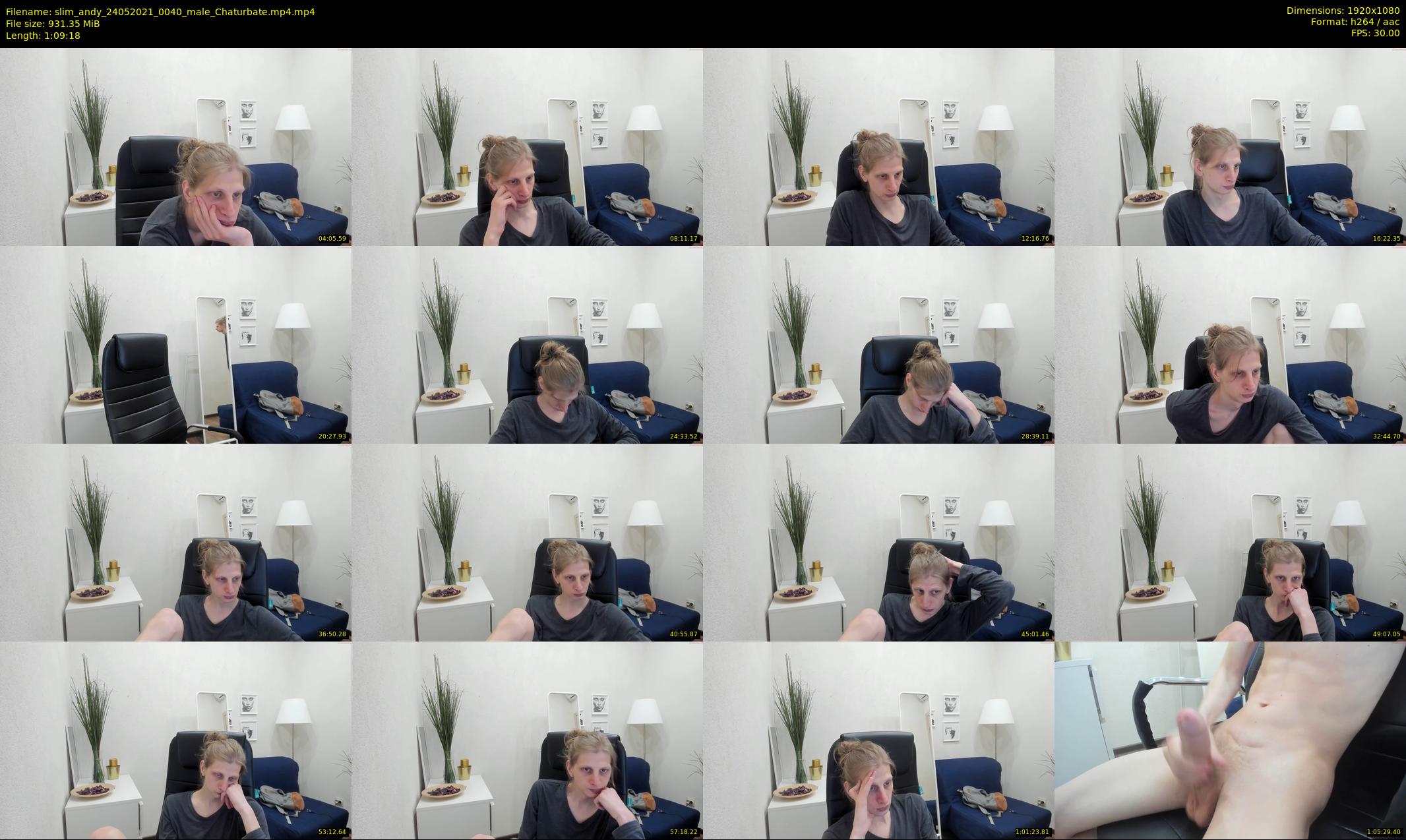 slim_andy — 70 minute Chaturbate male cam show recording, 1080p, May 24, 2021