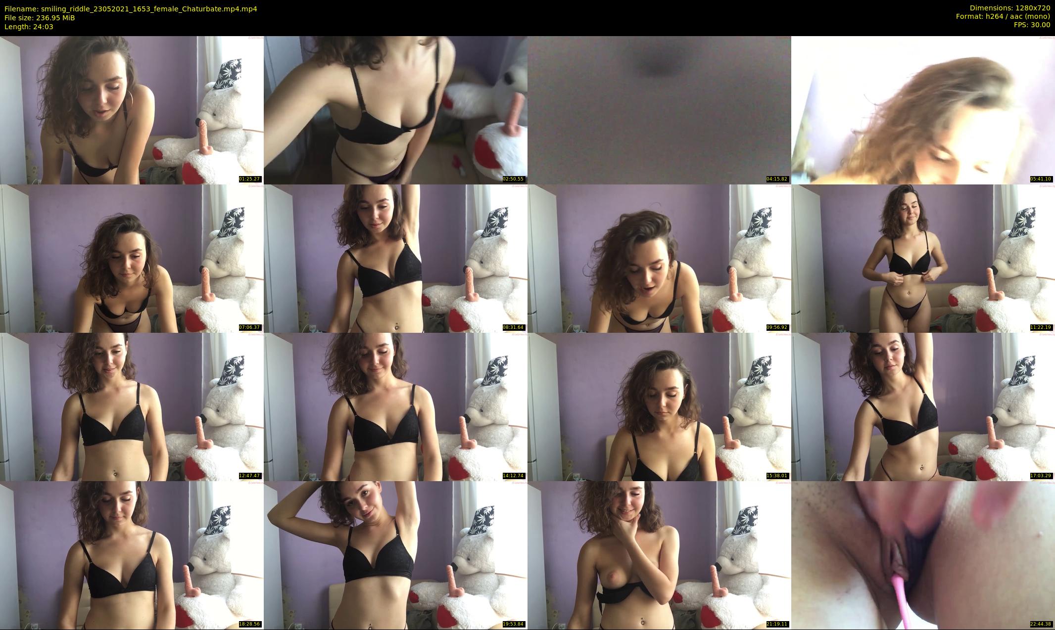 smiling_riddle — 25 minute Chaturbate female cam show recording, 720p, May 23, 2021