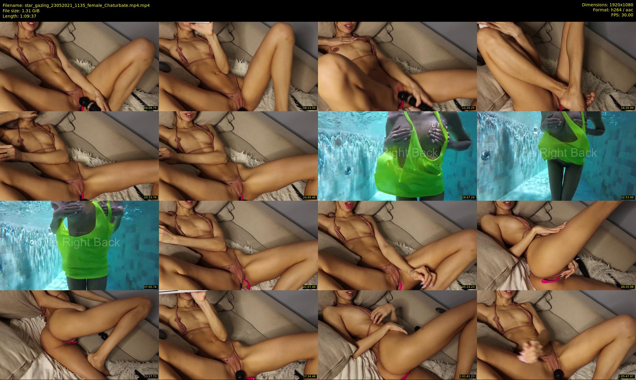 star_gazing — 70 minute Chaturbate female cam show recording, 1080p, May 23, 2021