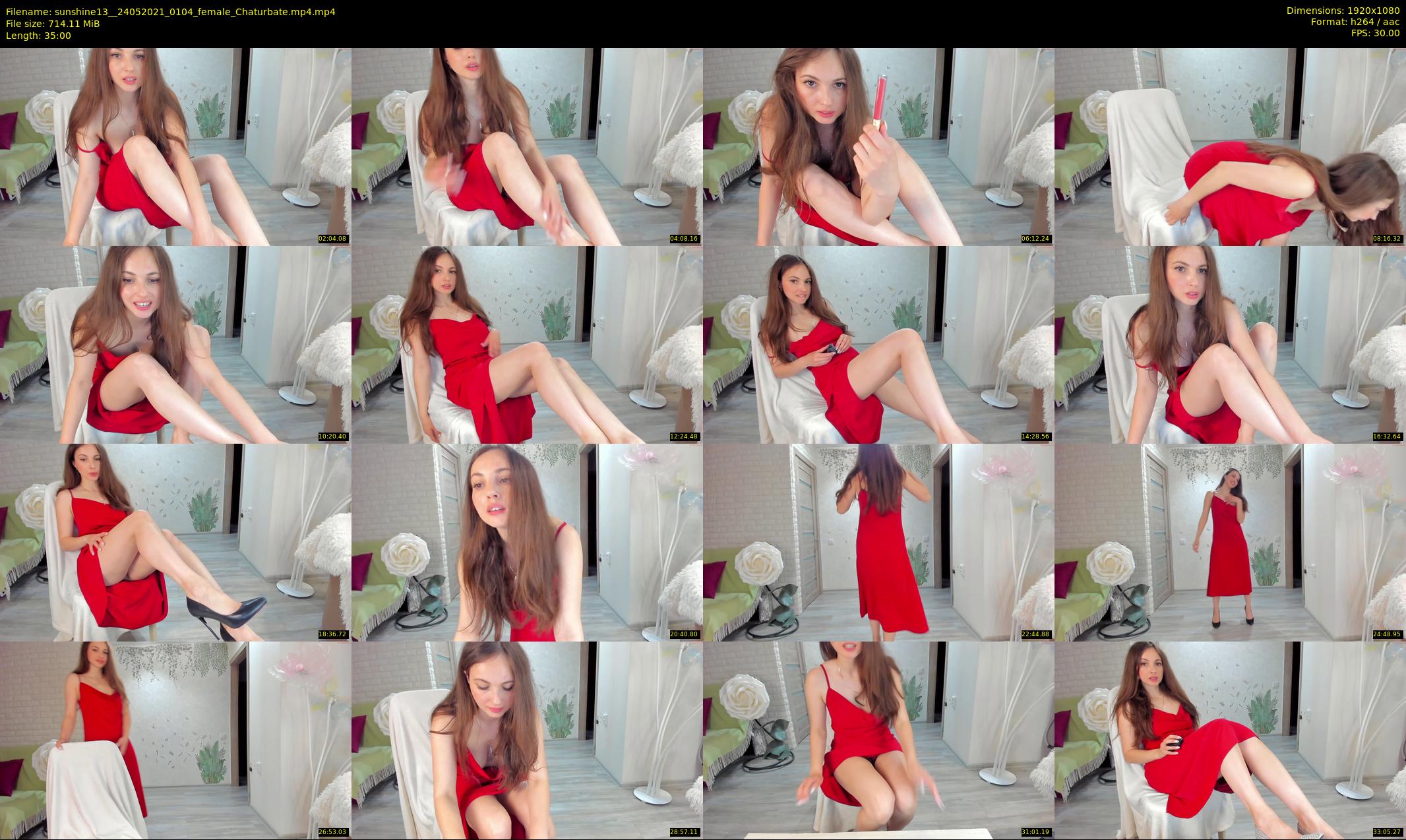 sunshine13_ — 35 minute Chaturbate female cam show recording, 1080p, May 24, 2021