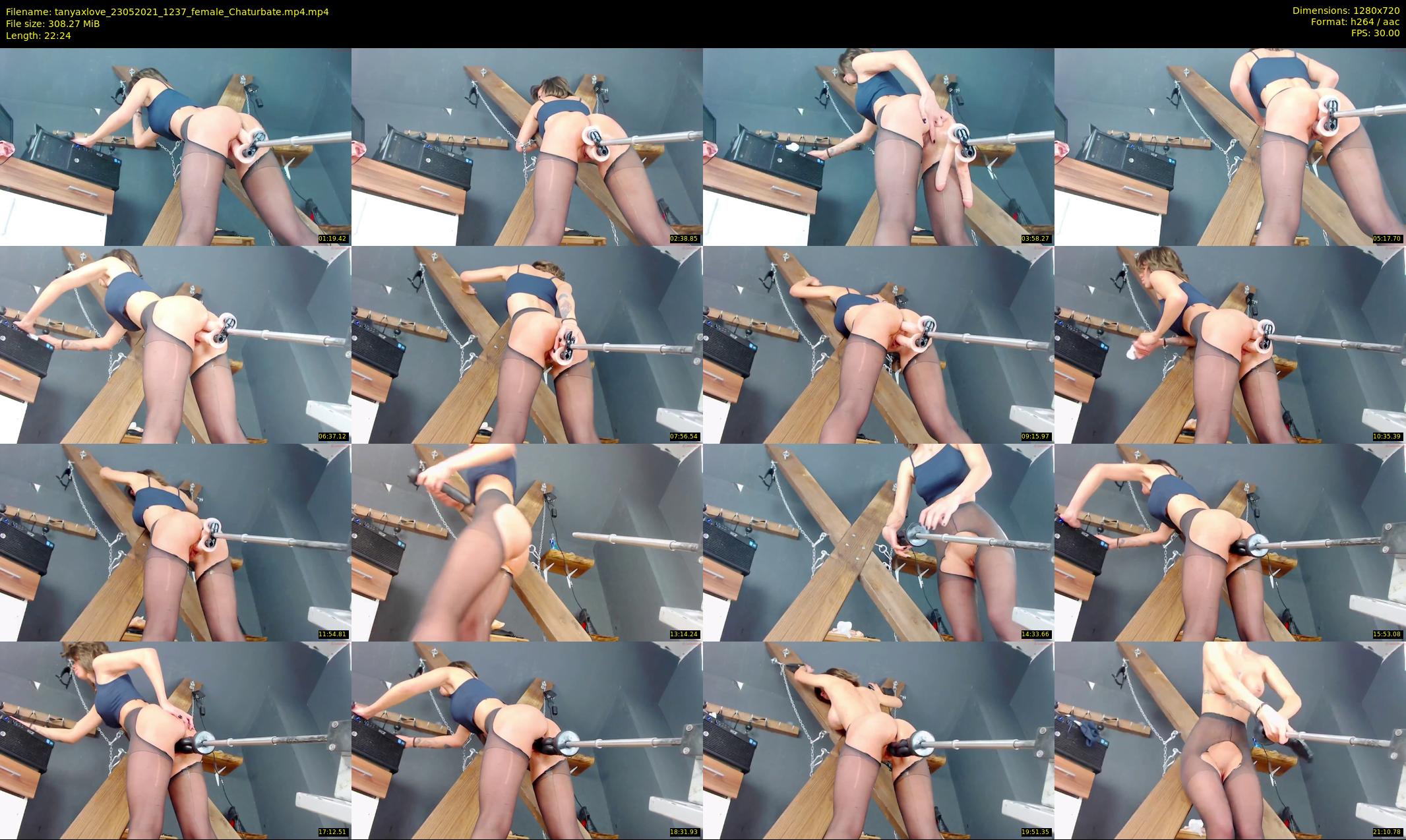 tanyaxlove — 23 minute Chaturbate female cam show recording, 720p, May 23, 2021
