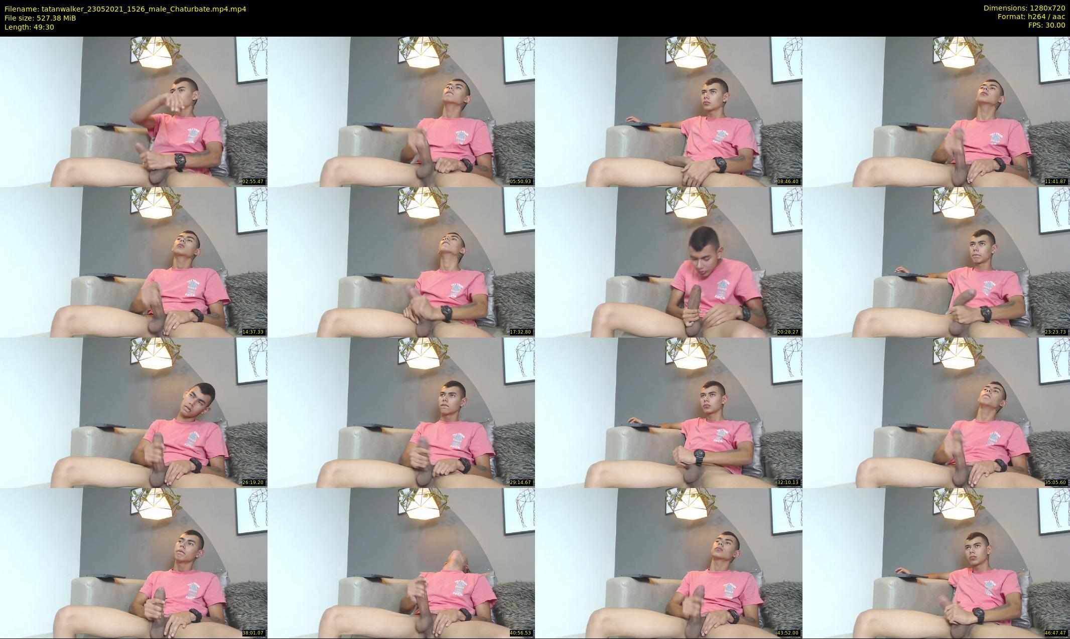 tatanwalker — 50 minute Chaturbate male cam show recording, 720p, May 23, 2021